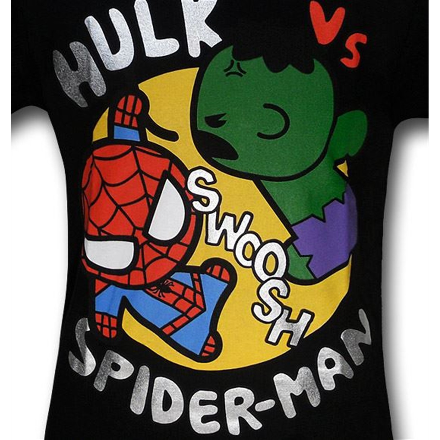 Marvel Toy Hulk Vs. Spidey 30 Single T-Shirt
