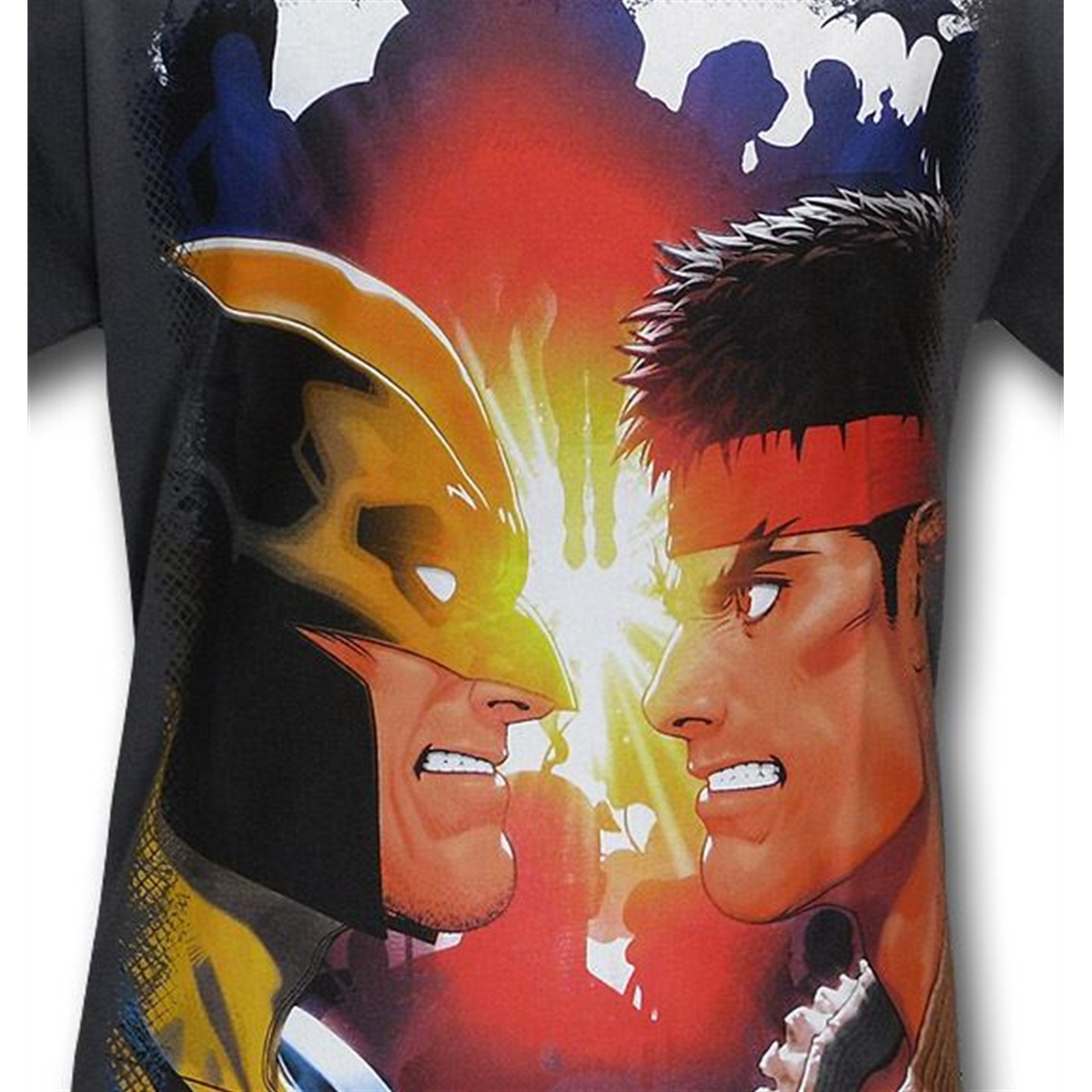Marvel Streetfighter Wolverine Vs Ryu T-Shirt