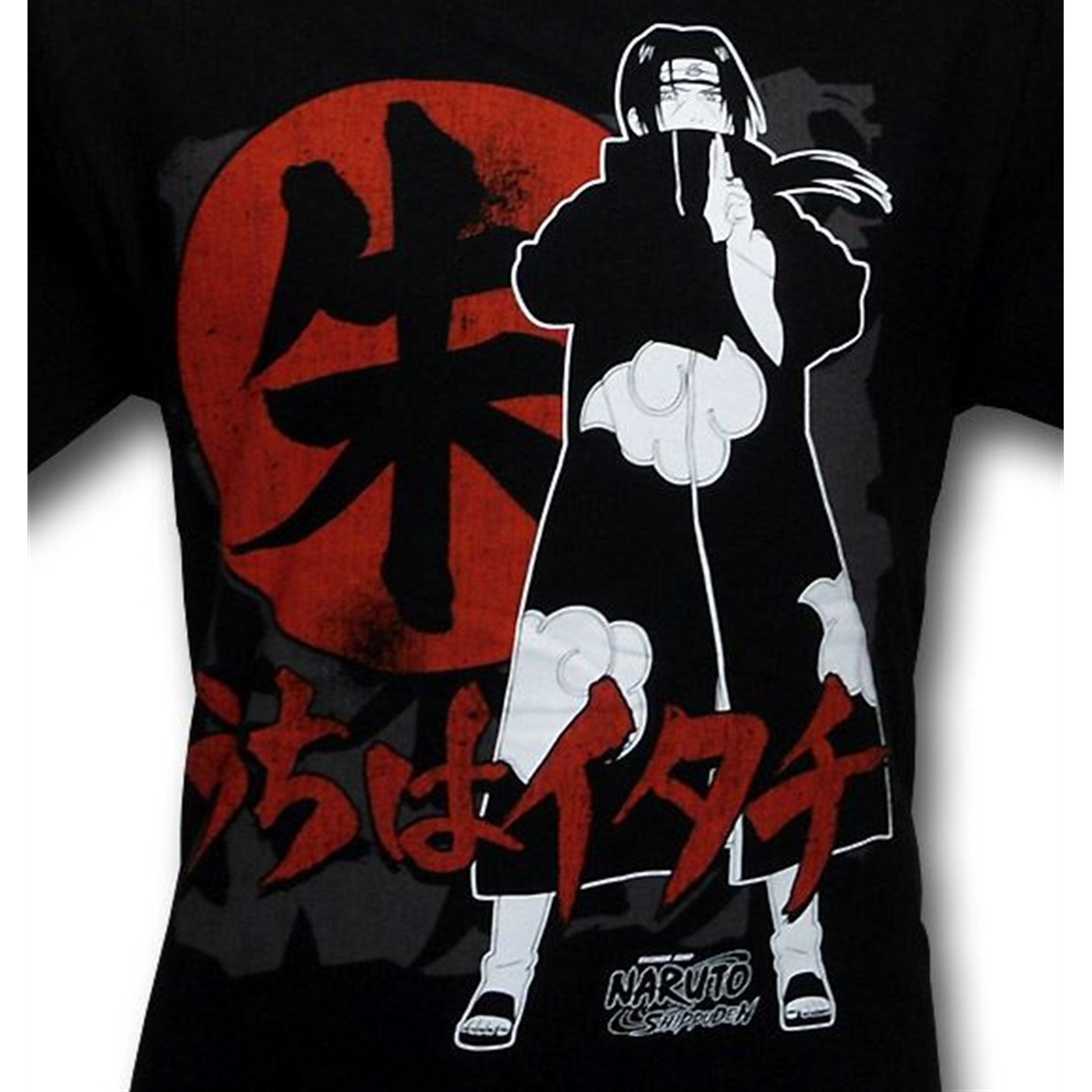 Naruto Shippuden Itachi Symbols T-Shirt