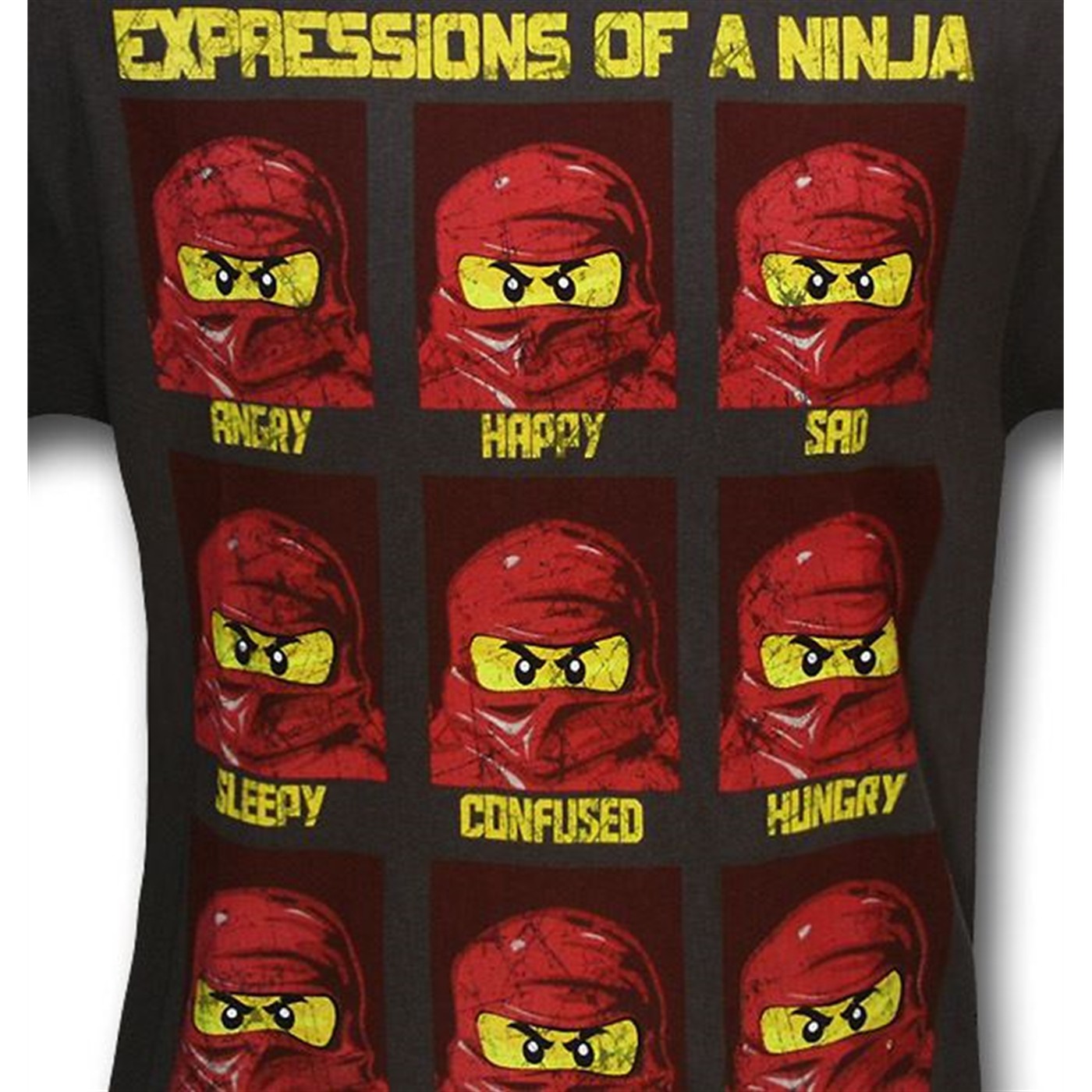 Ninjago Kids Ninja Expressions T-Shirt