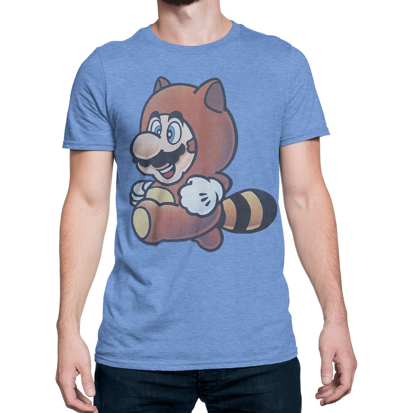 Super Mario 3 Tanooki Mario Men's T-Shirt
