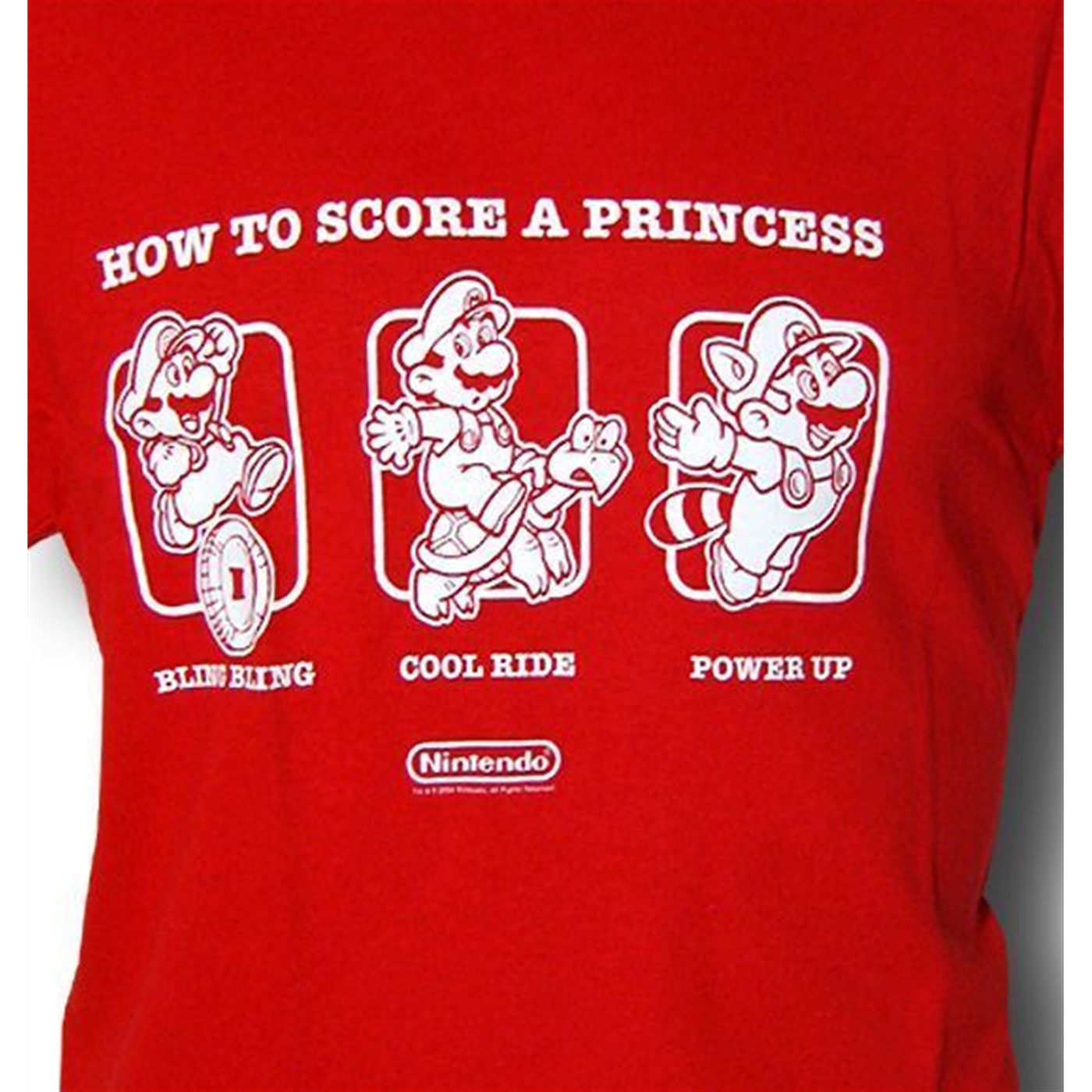 Nintendo How to Score a Princess T-Shirt
