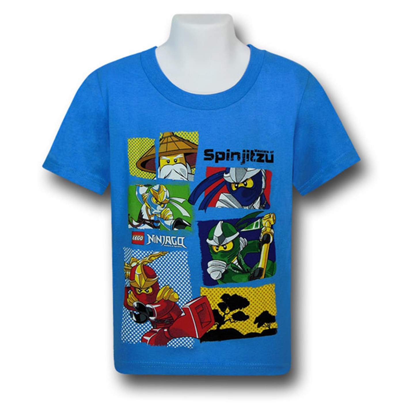 Ninjago Spinjitzu Boxes Kids T-Shirt
