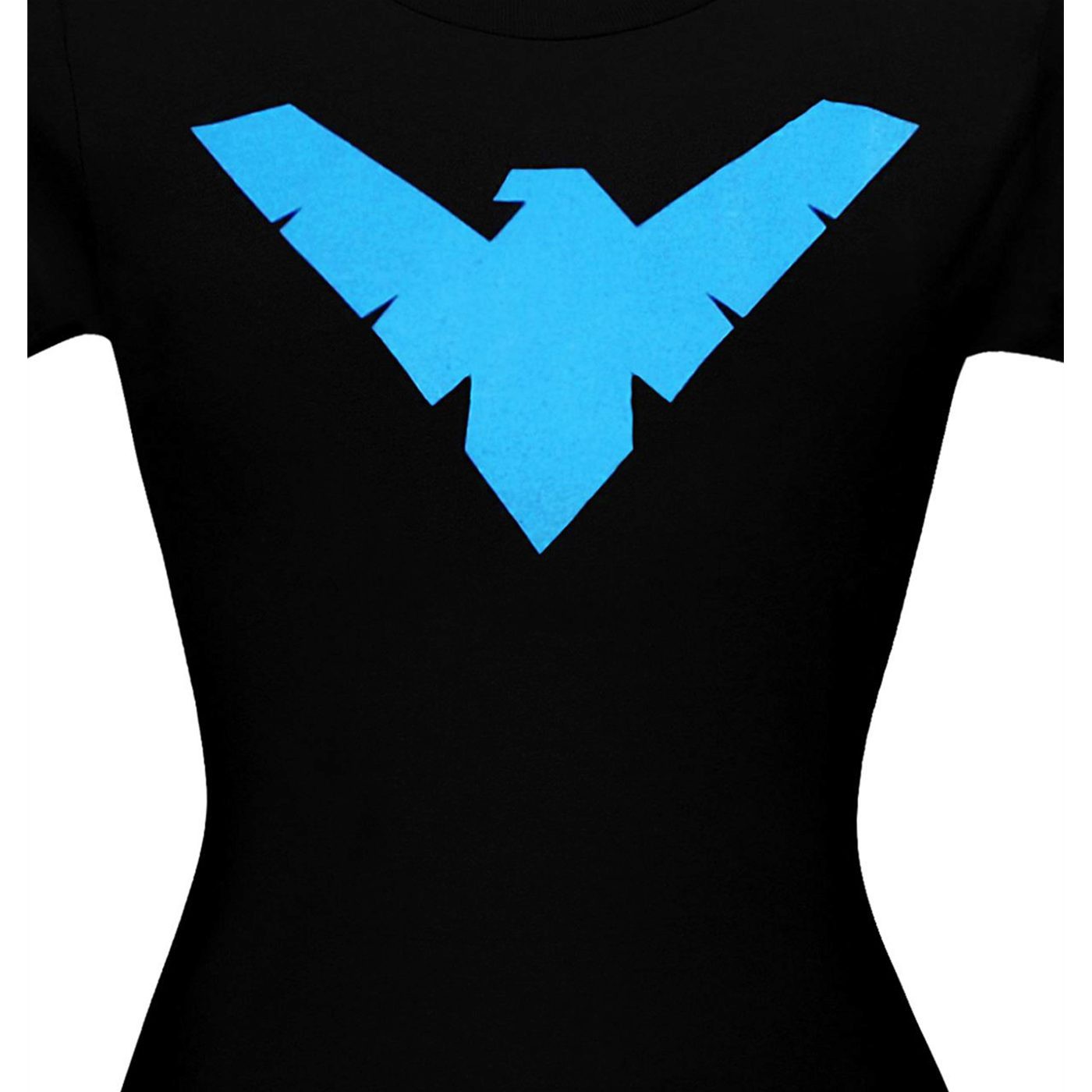 Maglietta Donna Batman Nightwing, Logo Ufficiale, Collaborazione All+Every