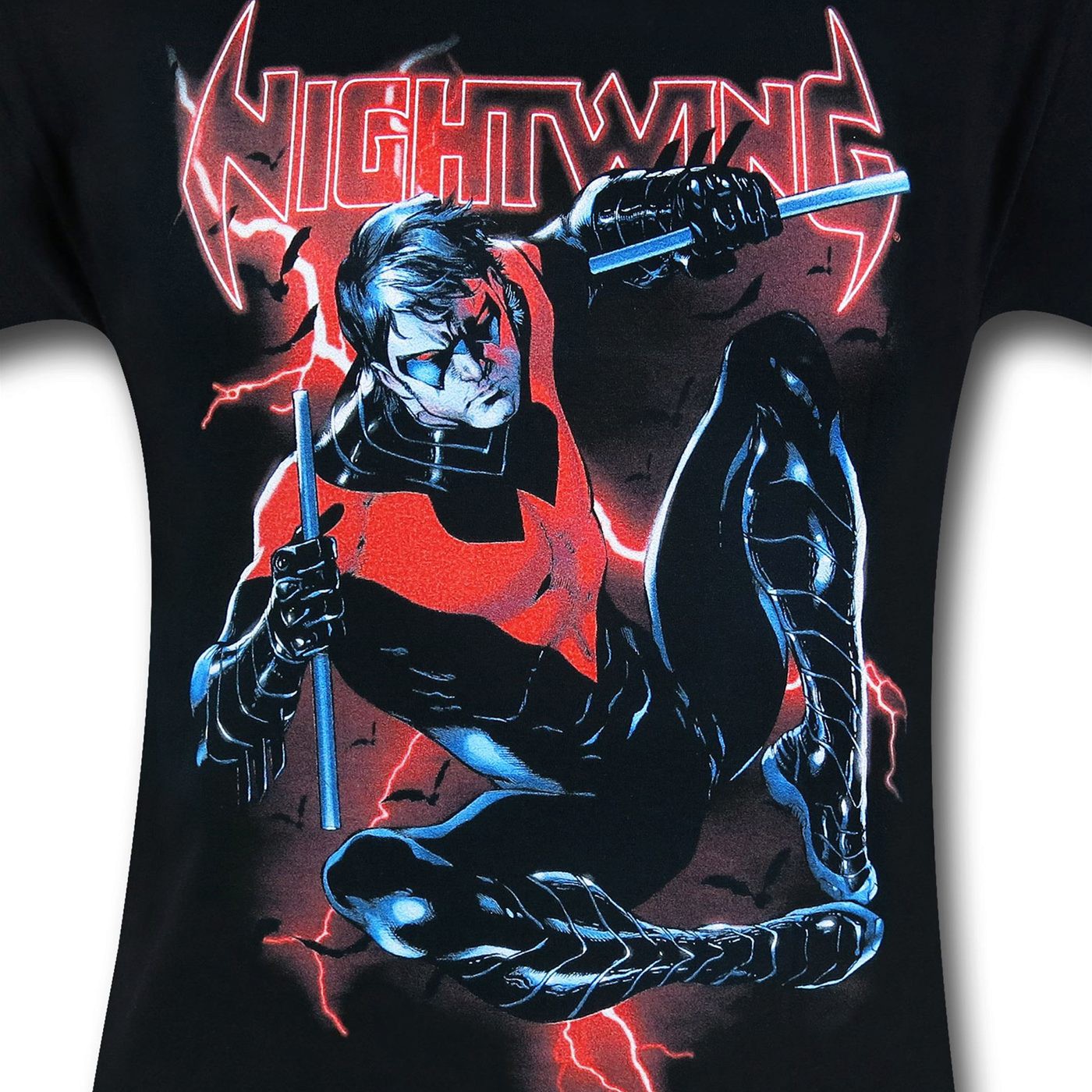 Nightwing Red Lightning T-Shirt