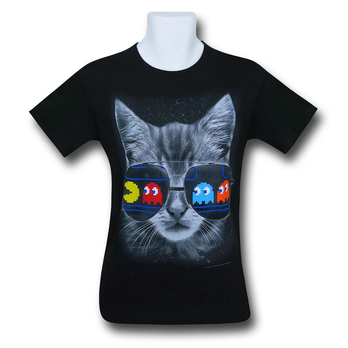 Pac Man Shades Kitty Men's T-Shirt