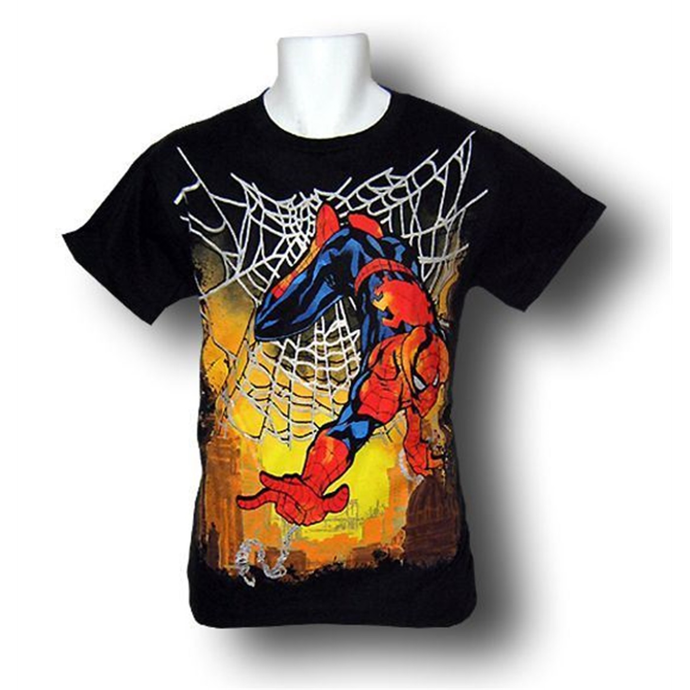 Spiderman Spying by Terry Dodson T-Shirt