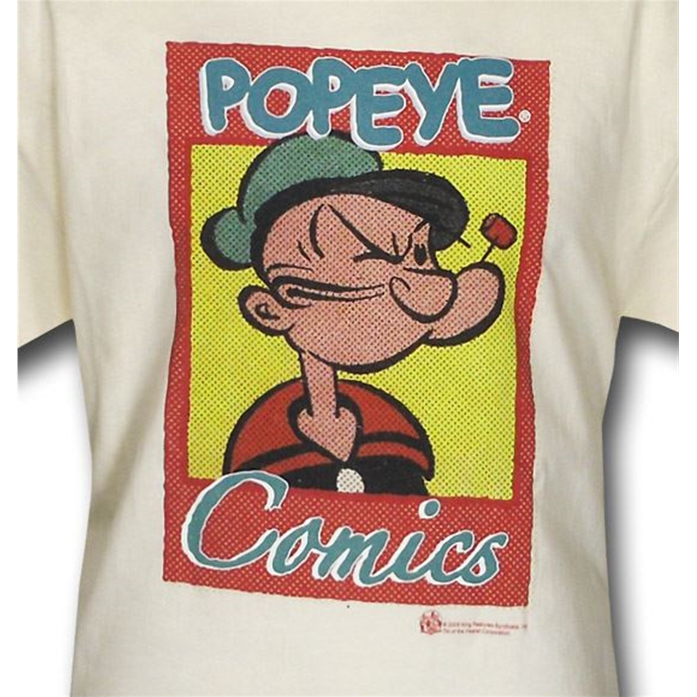 Popeye Classic Comics Box T-Shirt