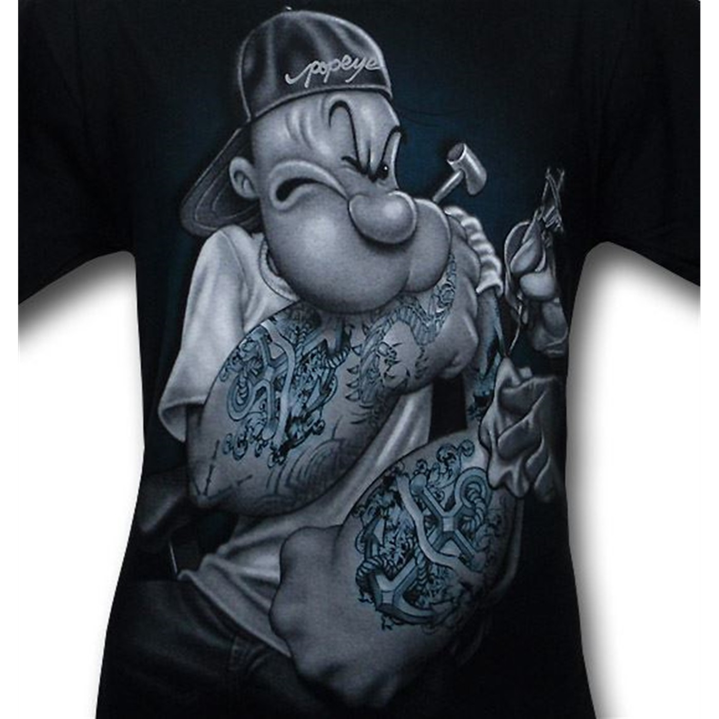 Popeye Getting Inked Up T-Shirt
