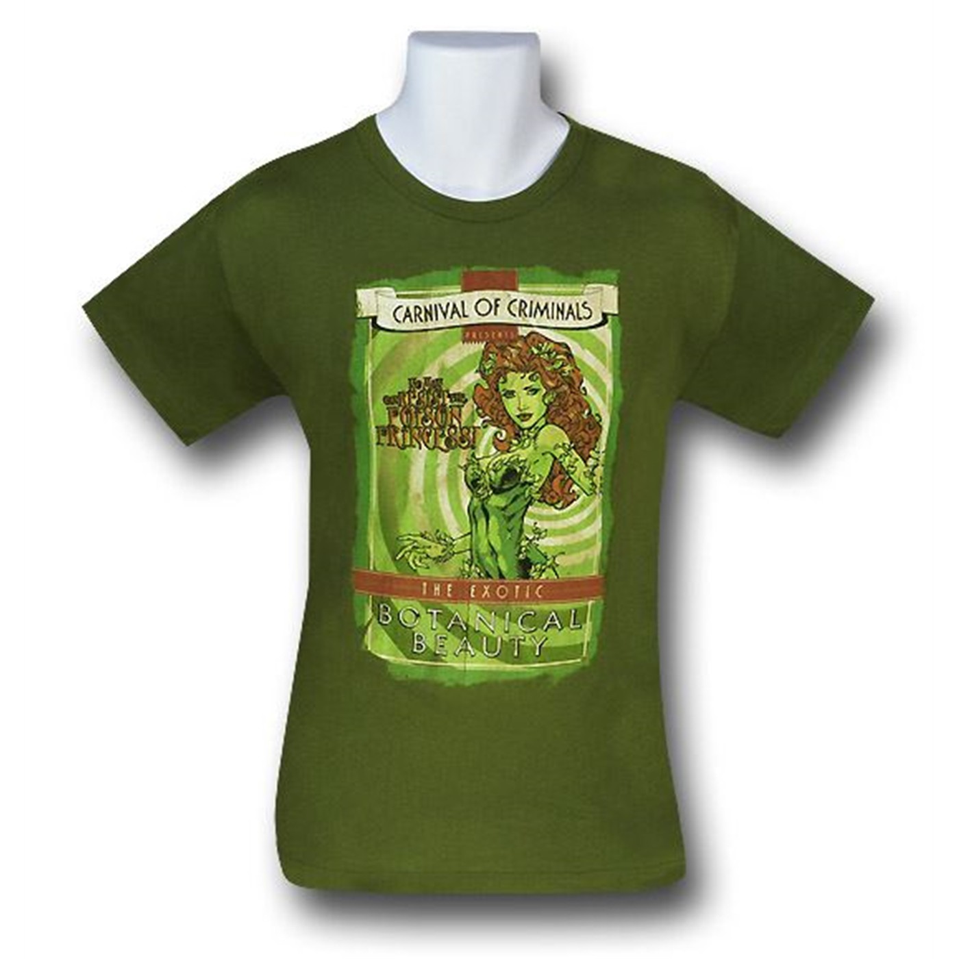 Poison Ivy Carnival Poster 30 Single T-Shirt