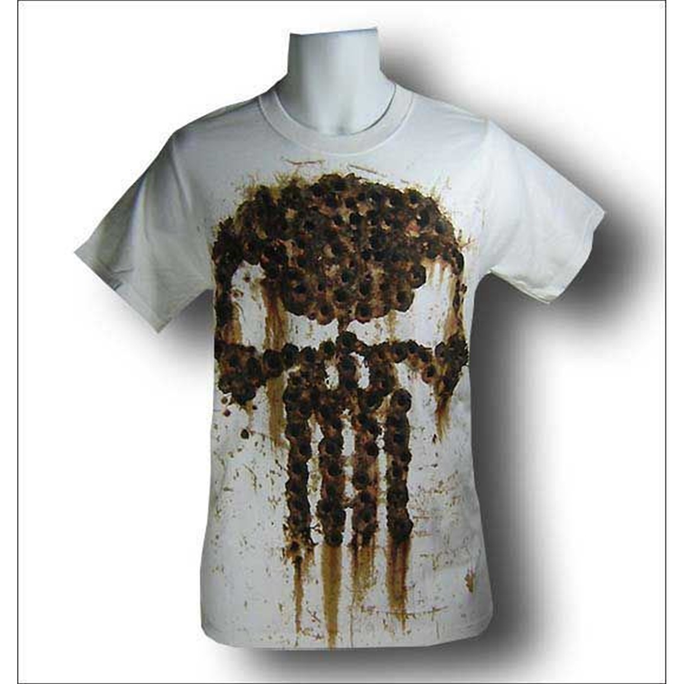 Punisher Bullet Holes T-Shirt