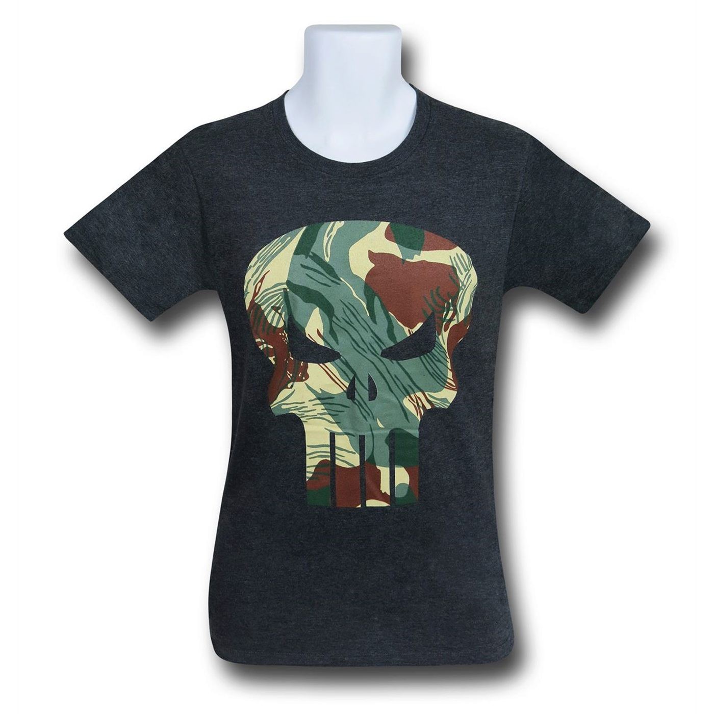 Punisher Camo Skull Symbol Men's T-Shirt