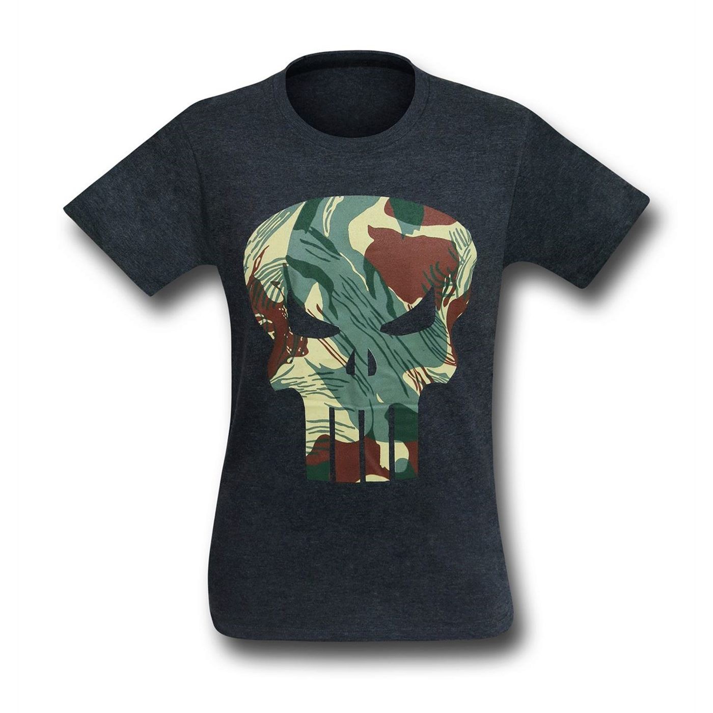 Punisher Camo Skull Symbol Men's T-Shirt