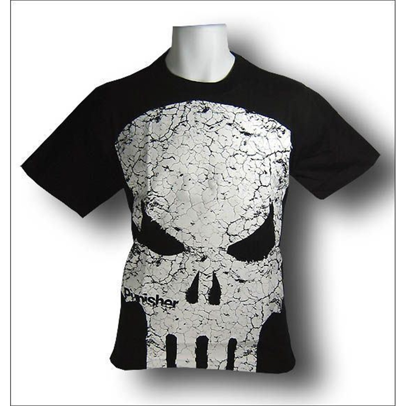 Punisher Cracked Skull Symbol T-Shirt