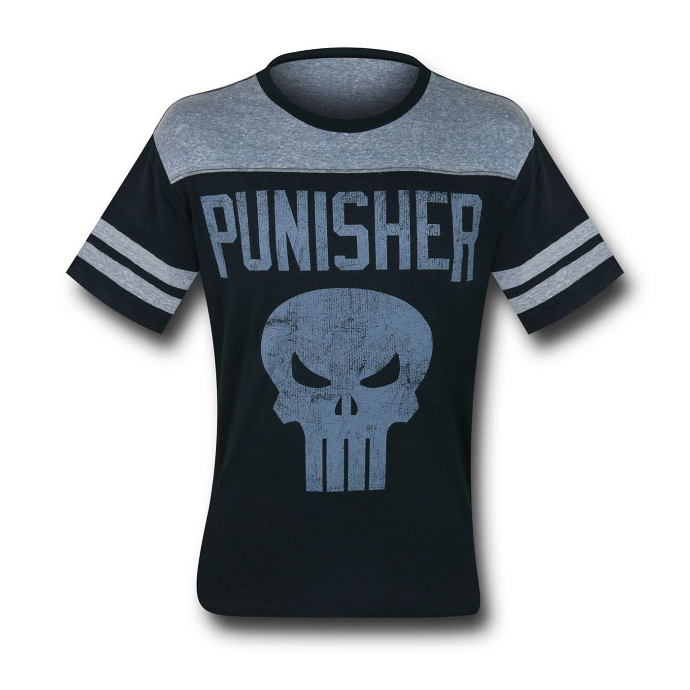 Punisher Grey Athletic Men's T-Shirt