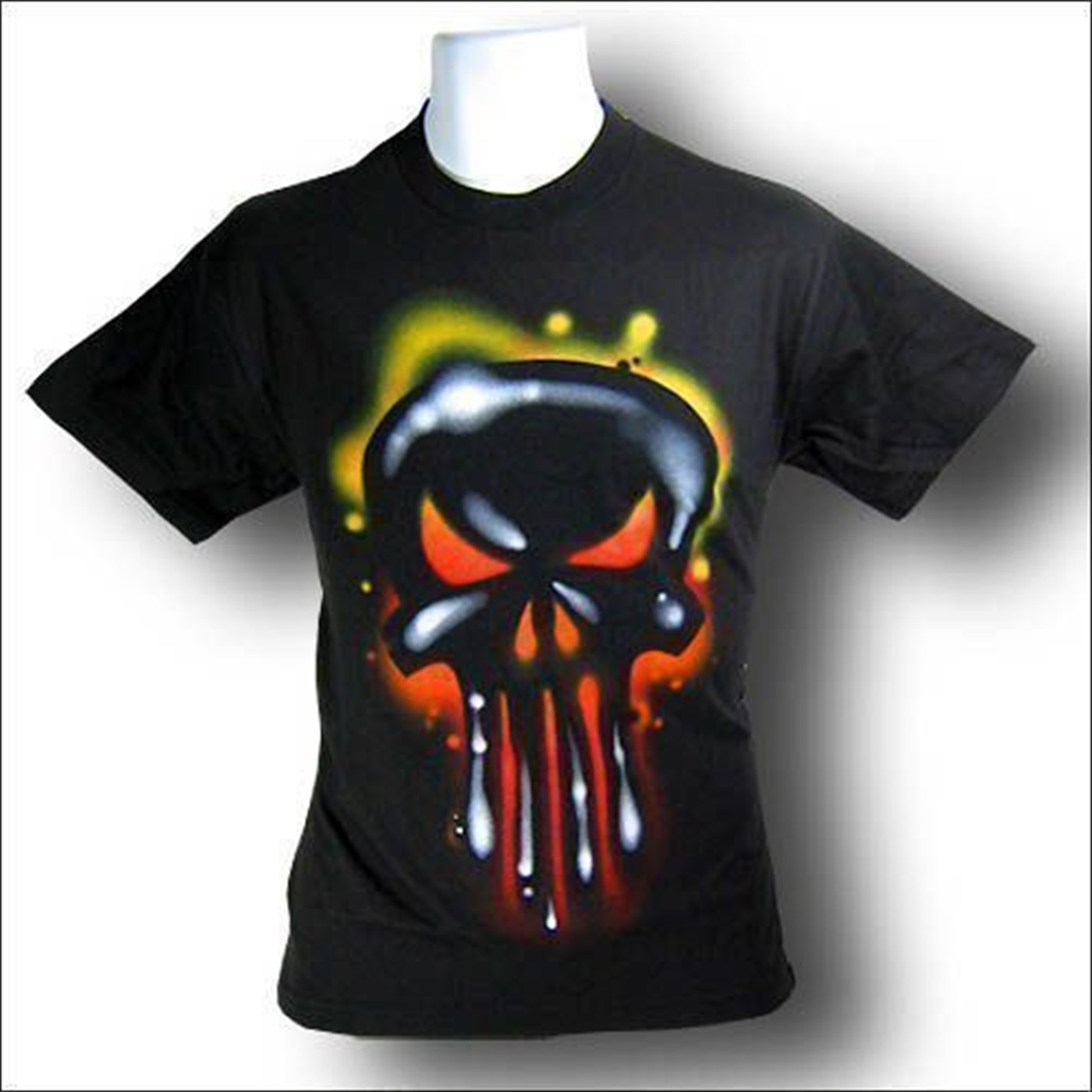 Punisher Liquid Metal Skull T-Shirt