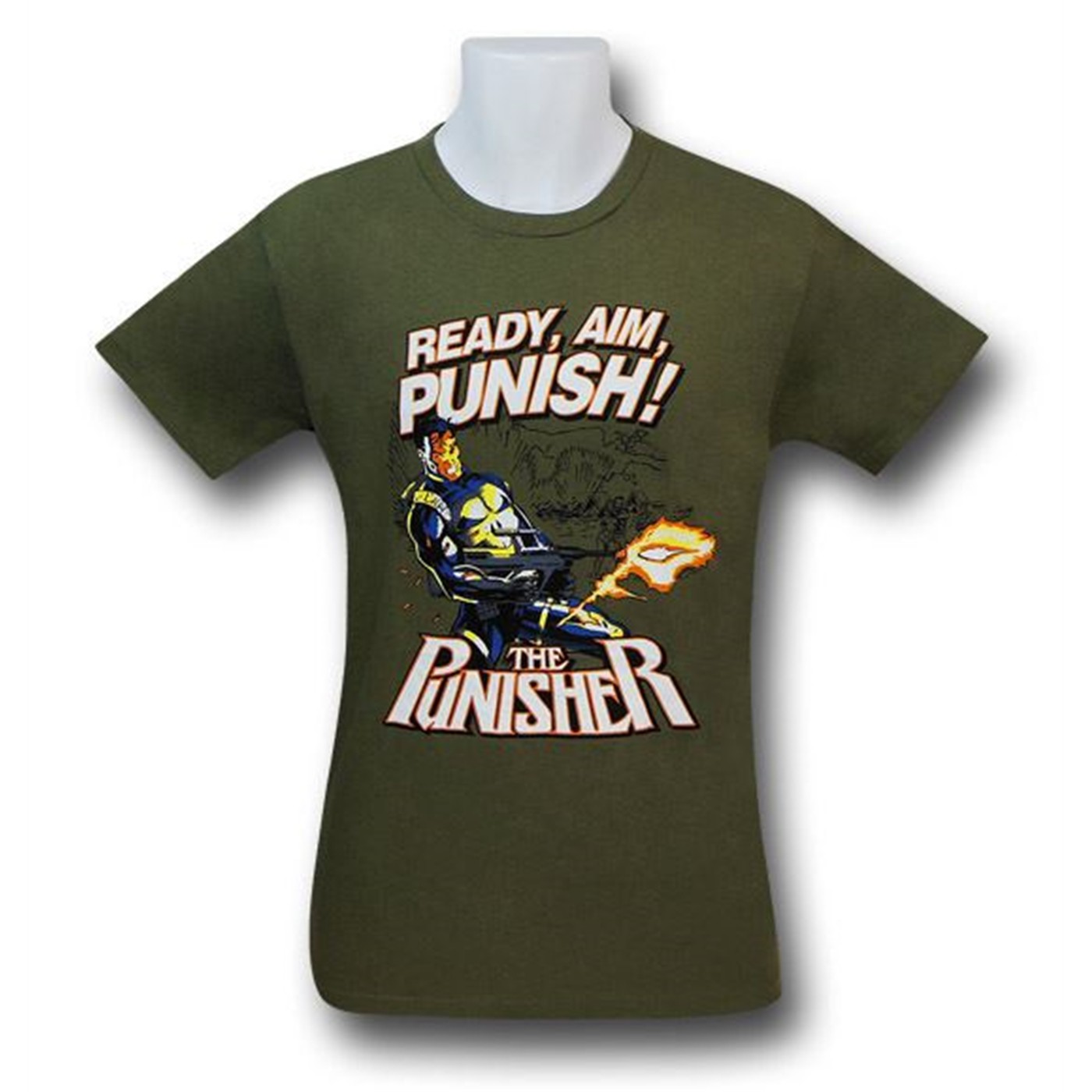 Punisher Ready Aim Punish 30 Single T-Shirt