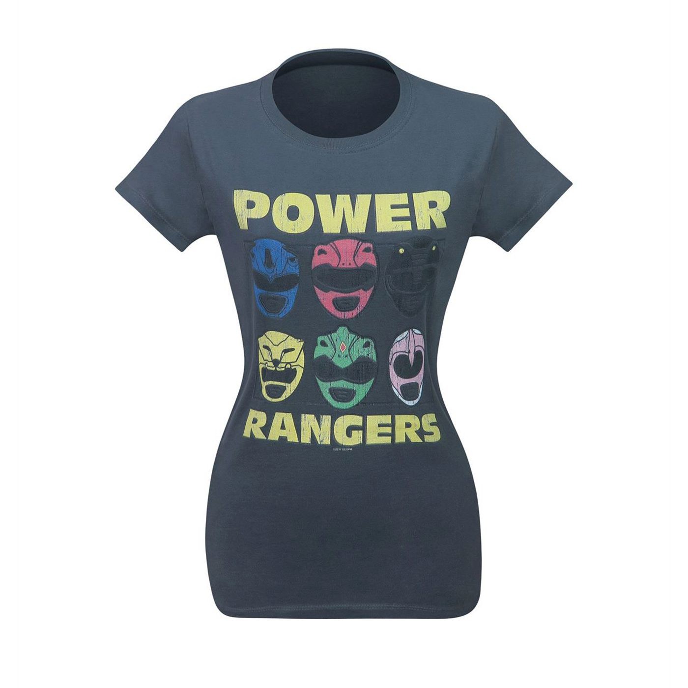 Power Rangers Morphin Time Helmets Women's T-Shirt