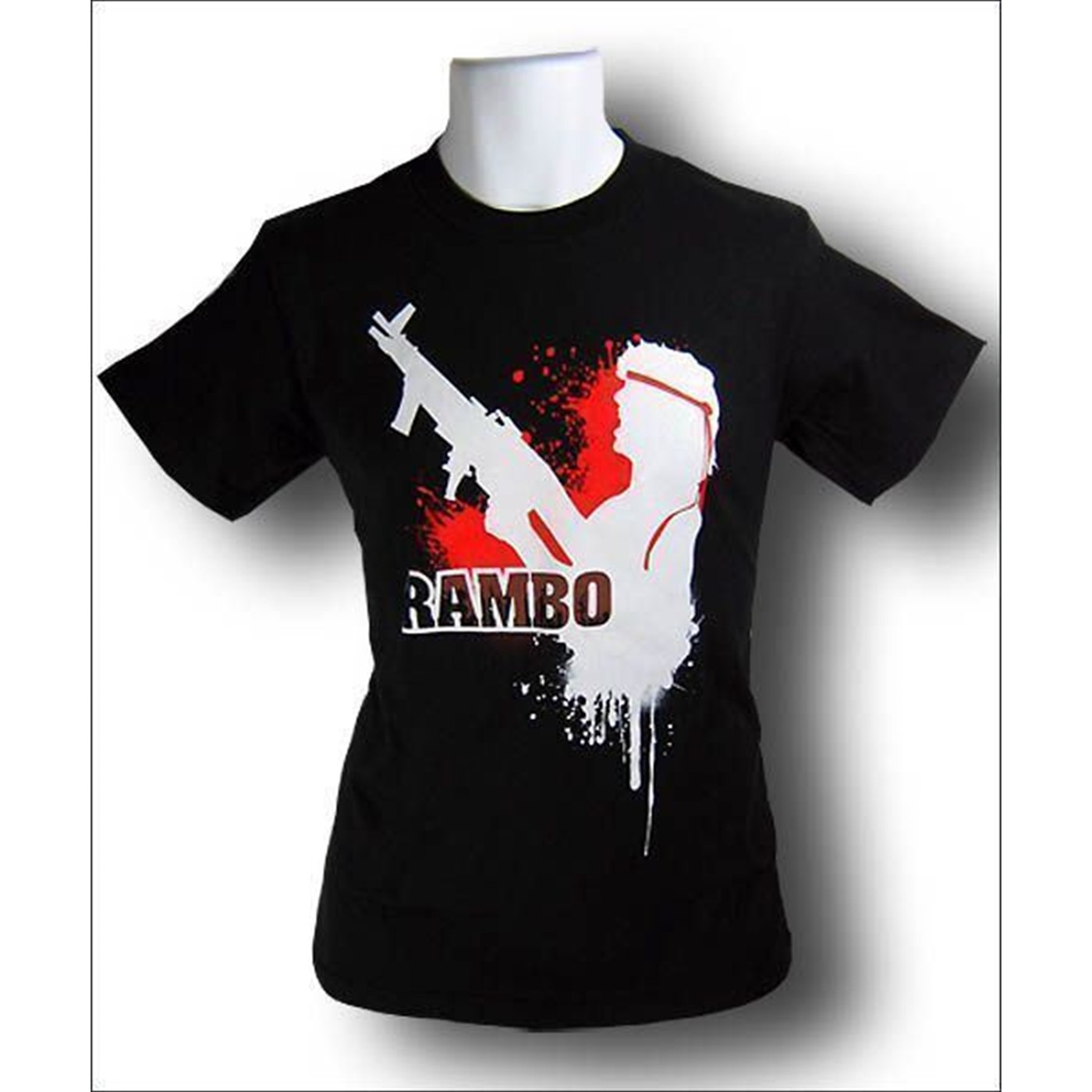 Rambo T-Shirt White Shadow
