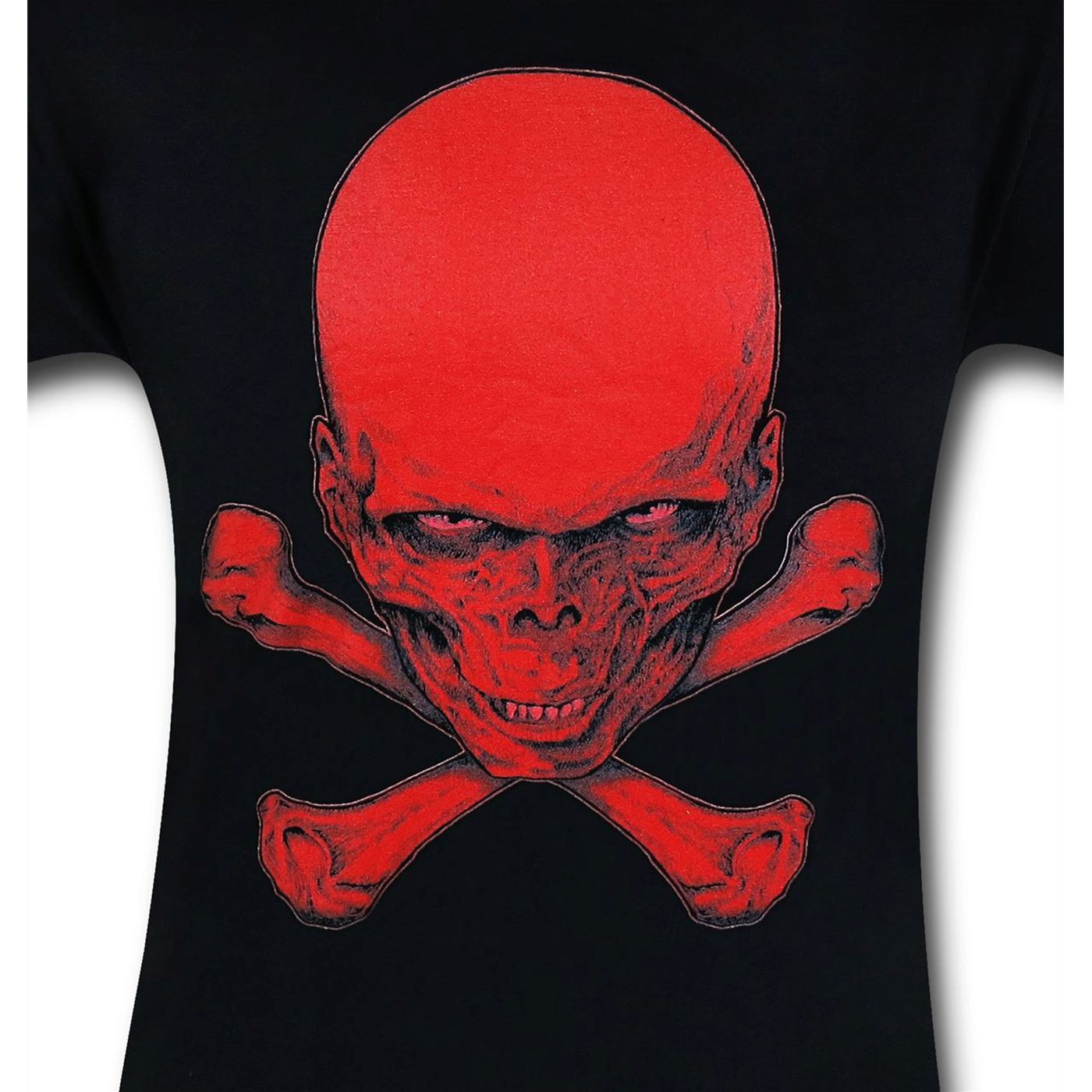 Red Skull Crossbones 30 Single T-Shirt
