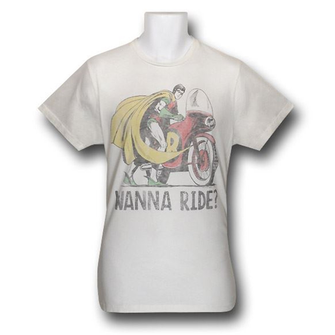 Robin Wanna Ride? Junk Food T-Shirt