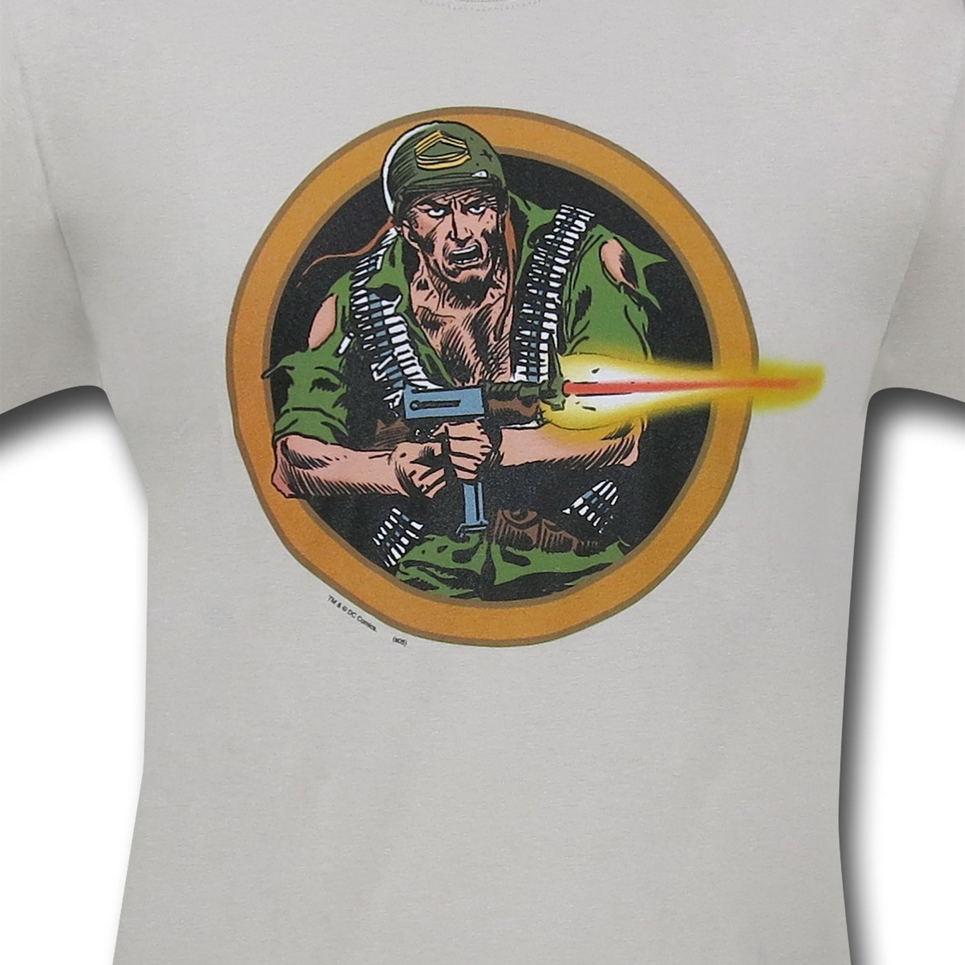 Sgt Rock Attack T-Shirt by Joe Kubert