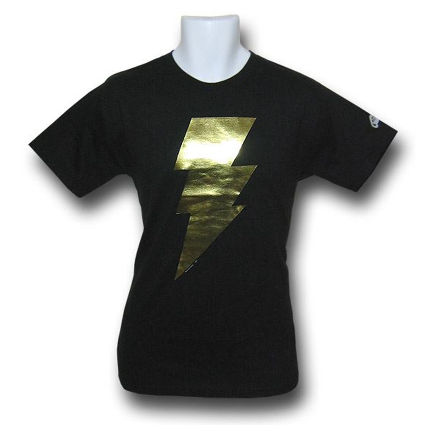 Black Adam Metalix Foil Symbol T-Shirt