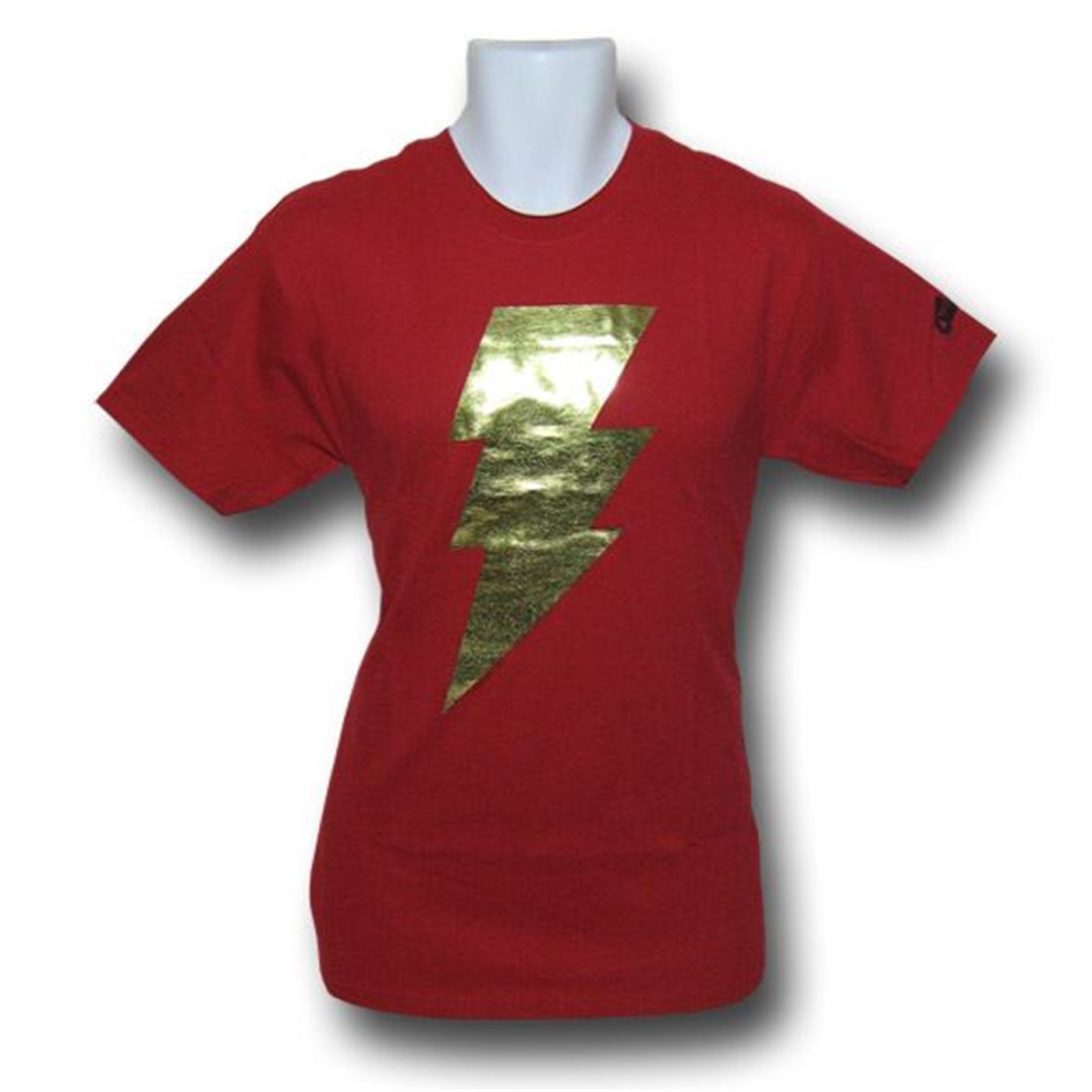 Shazam Metalix Foil Symbol T-Shirt