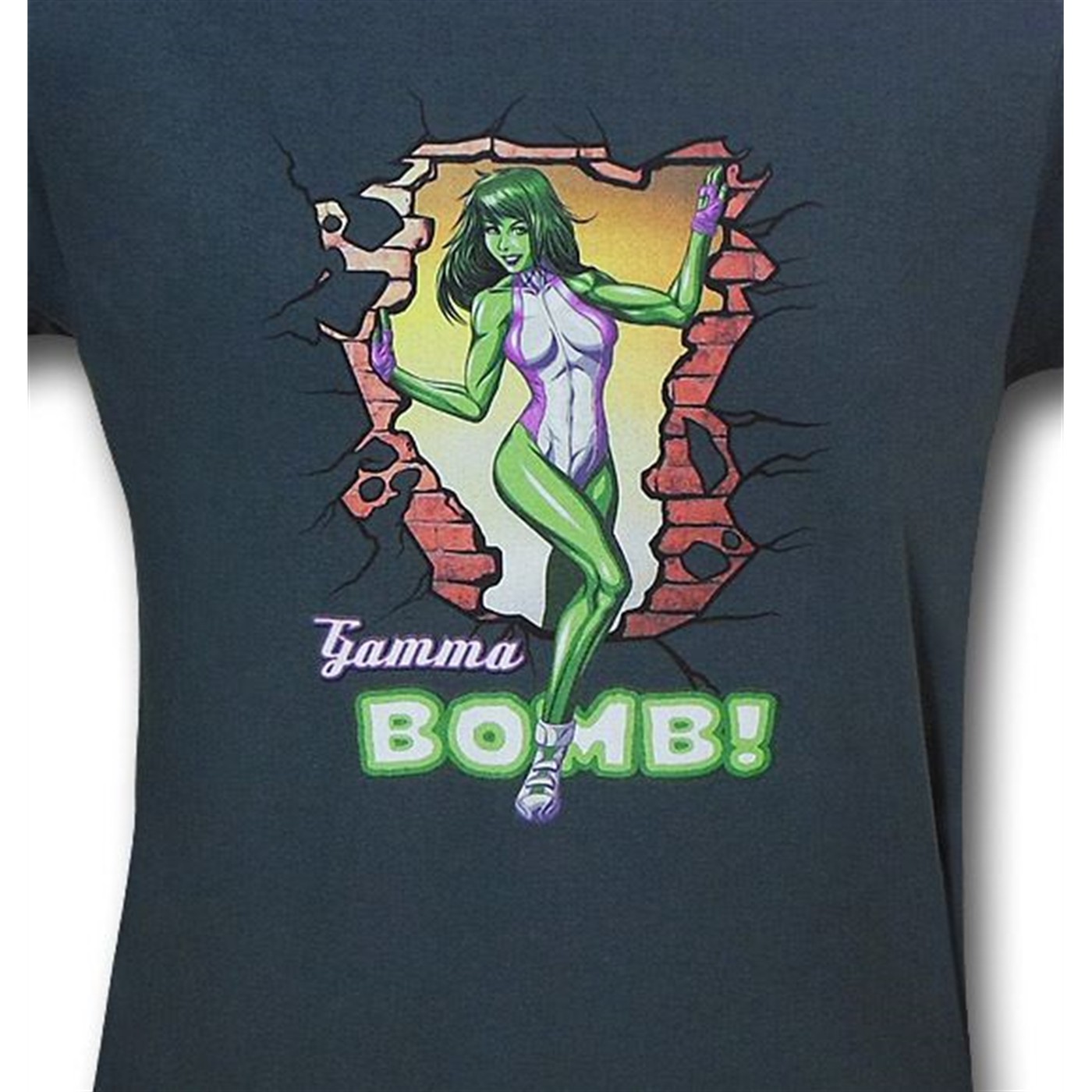 She-Hulk Gamma Bomb 30 Single T-Shirt