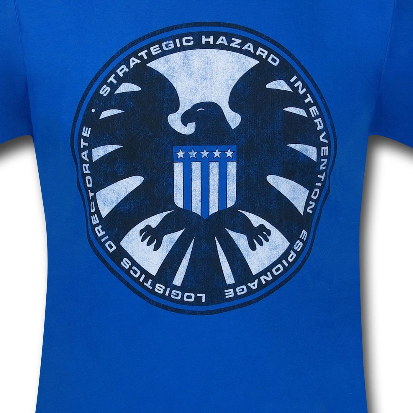 S.H.I.E.L.D. Distressed Symbol 30 Single T-Shirt