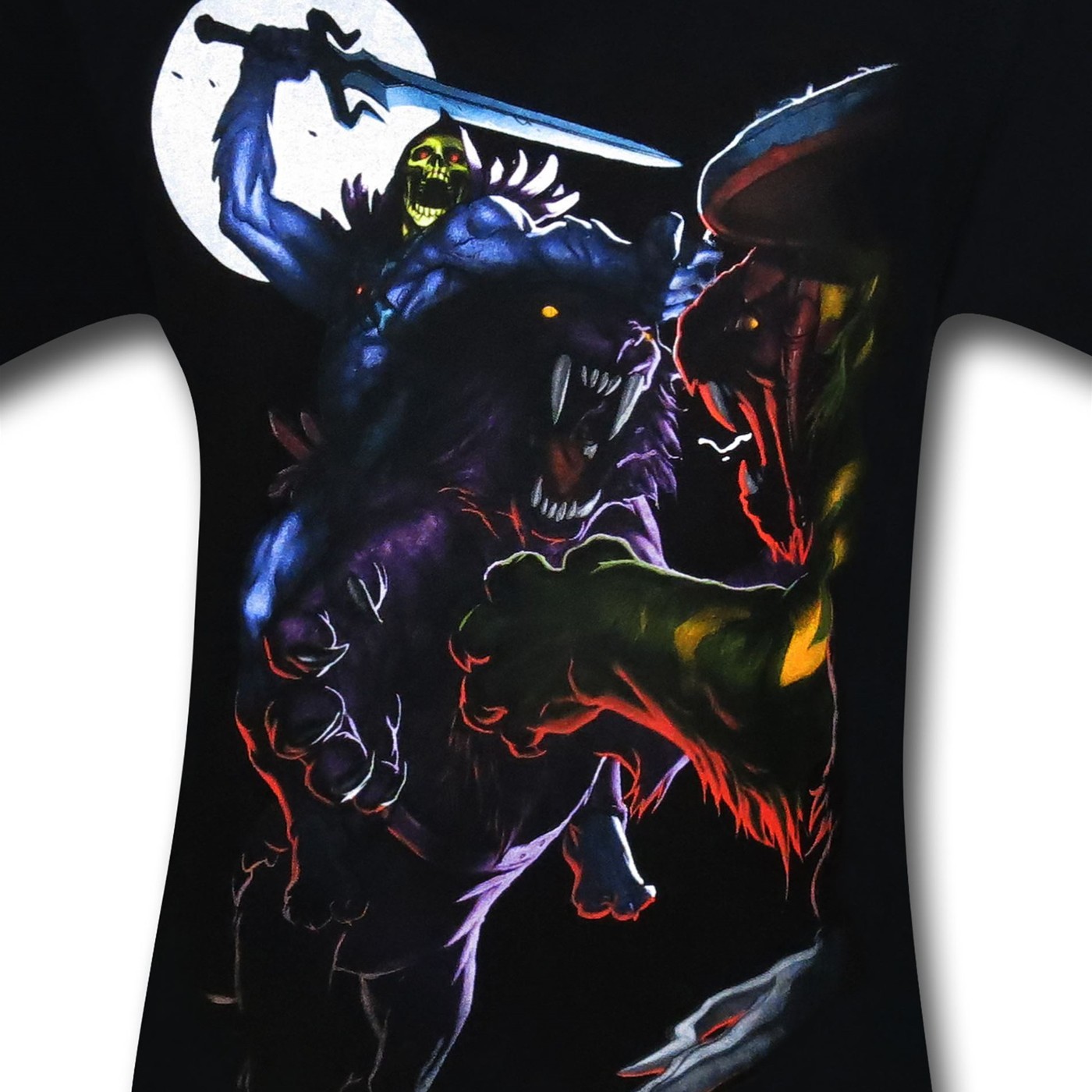 Skeletor Panthor Battle T-Shirt