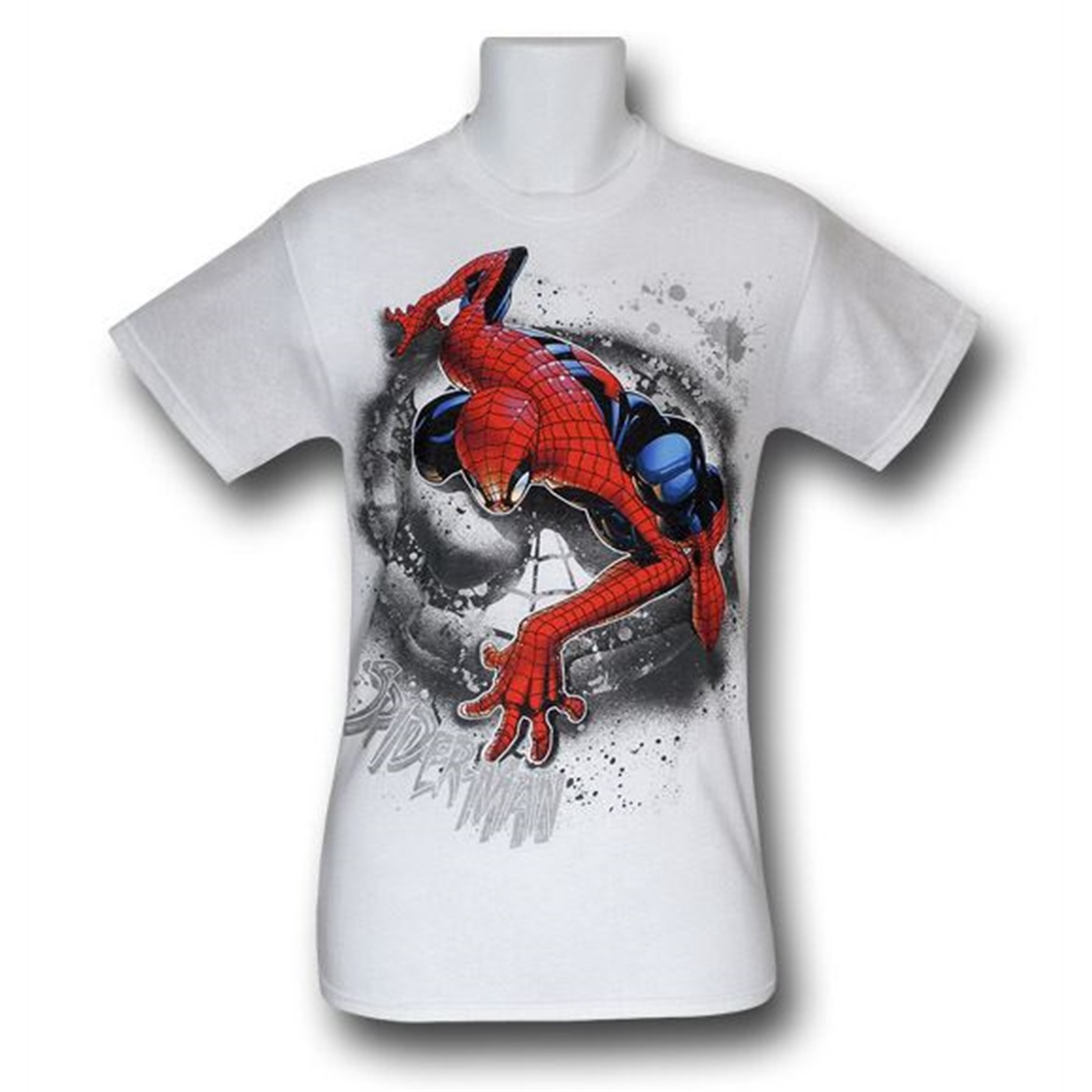 Spiderman White Crawler T-Shirt