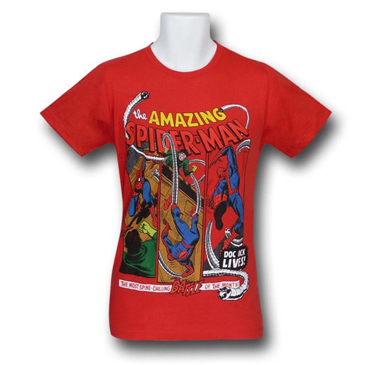 Spiderman Doc Ock Lives 30 Single T-Shirt