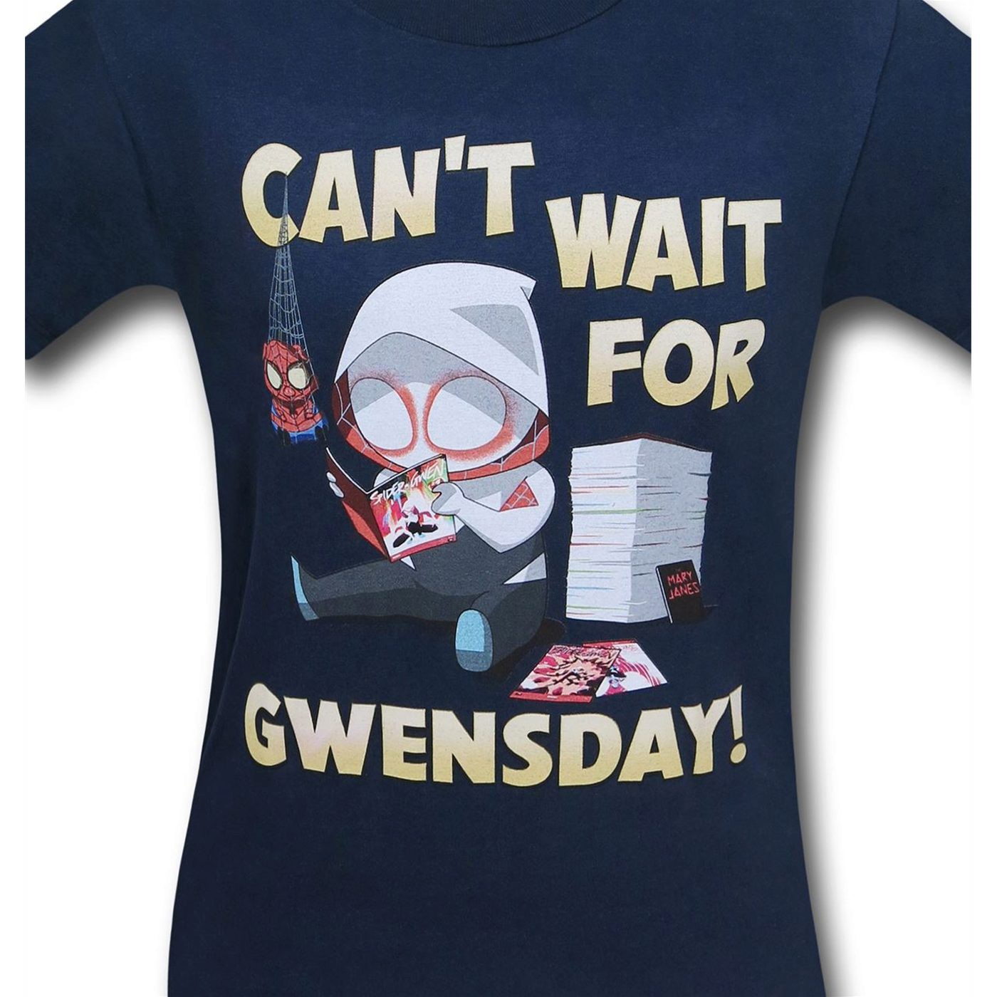 Spider Gwen Gwensday Men's T-Shirt