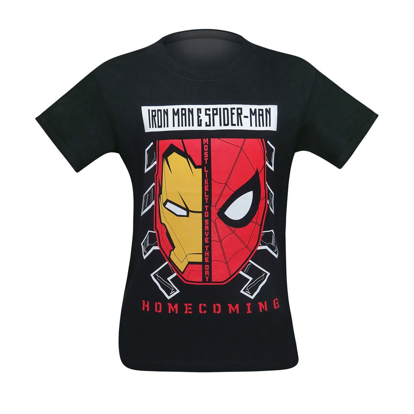 Spider-Man Homecoming Face Off Men's T-Shirt
