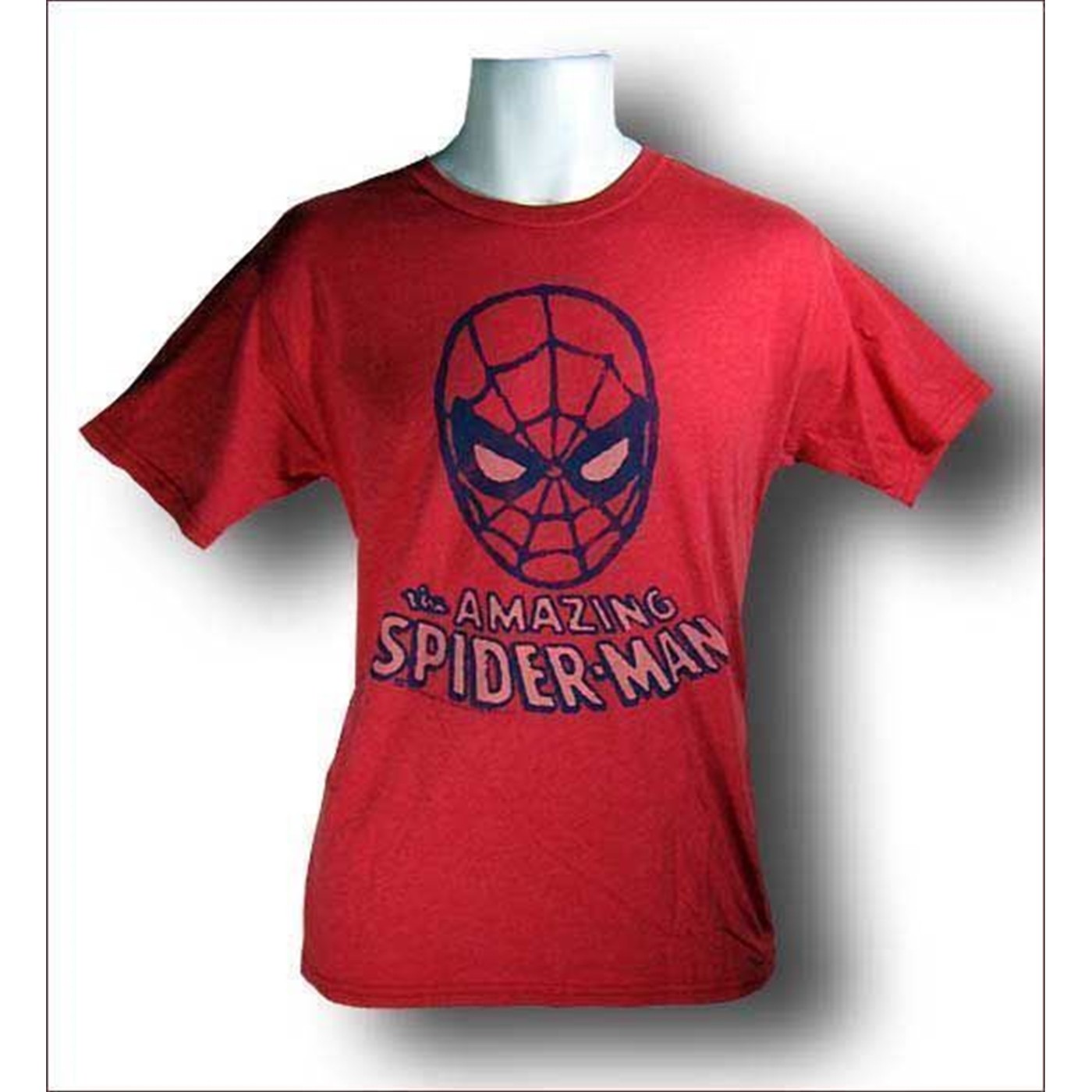 Spiderman Head & Logo T-Shirt by Junk Food