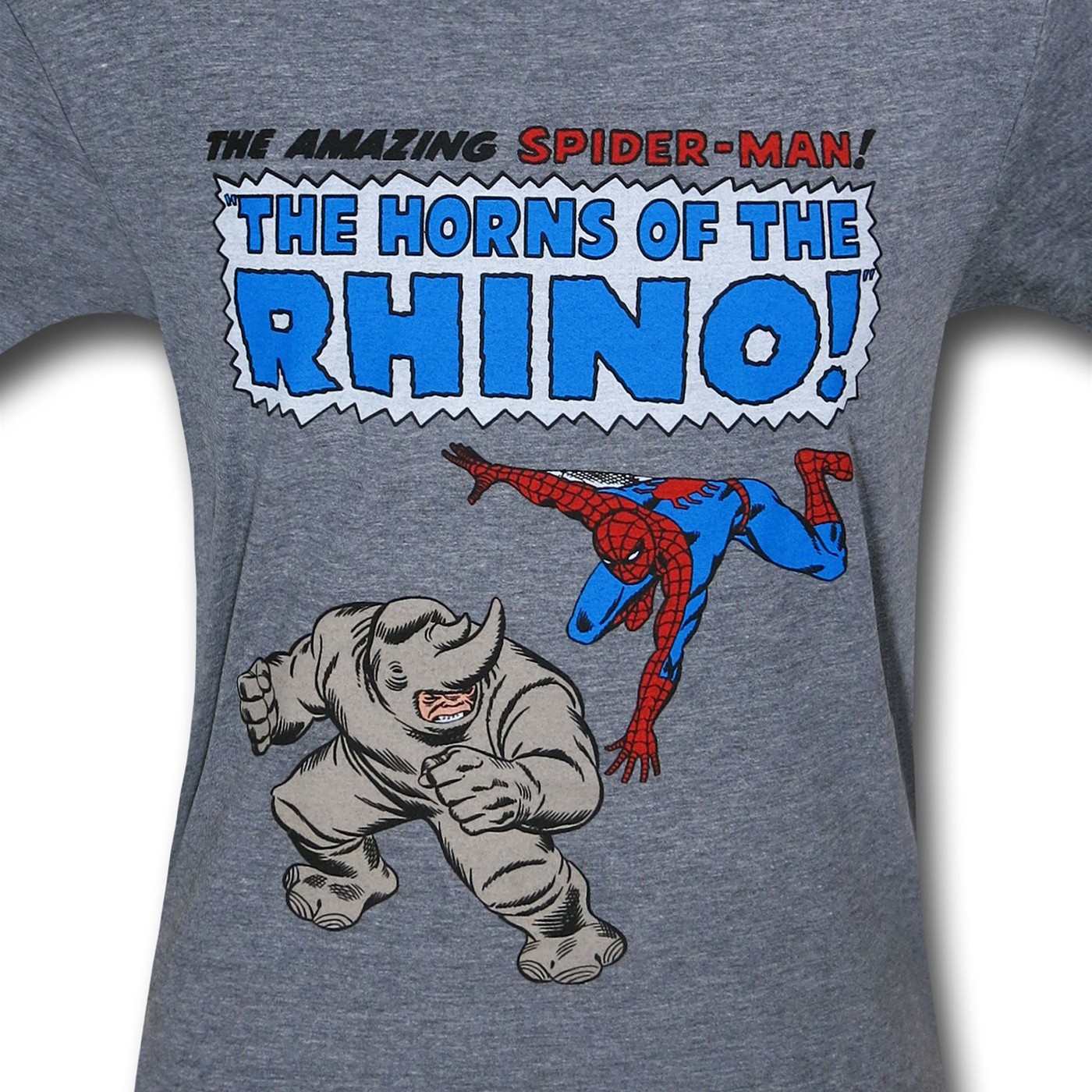 Spiderman Horns of the Rhino Tri-Blend T-Shirt