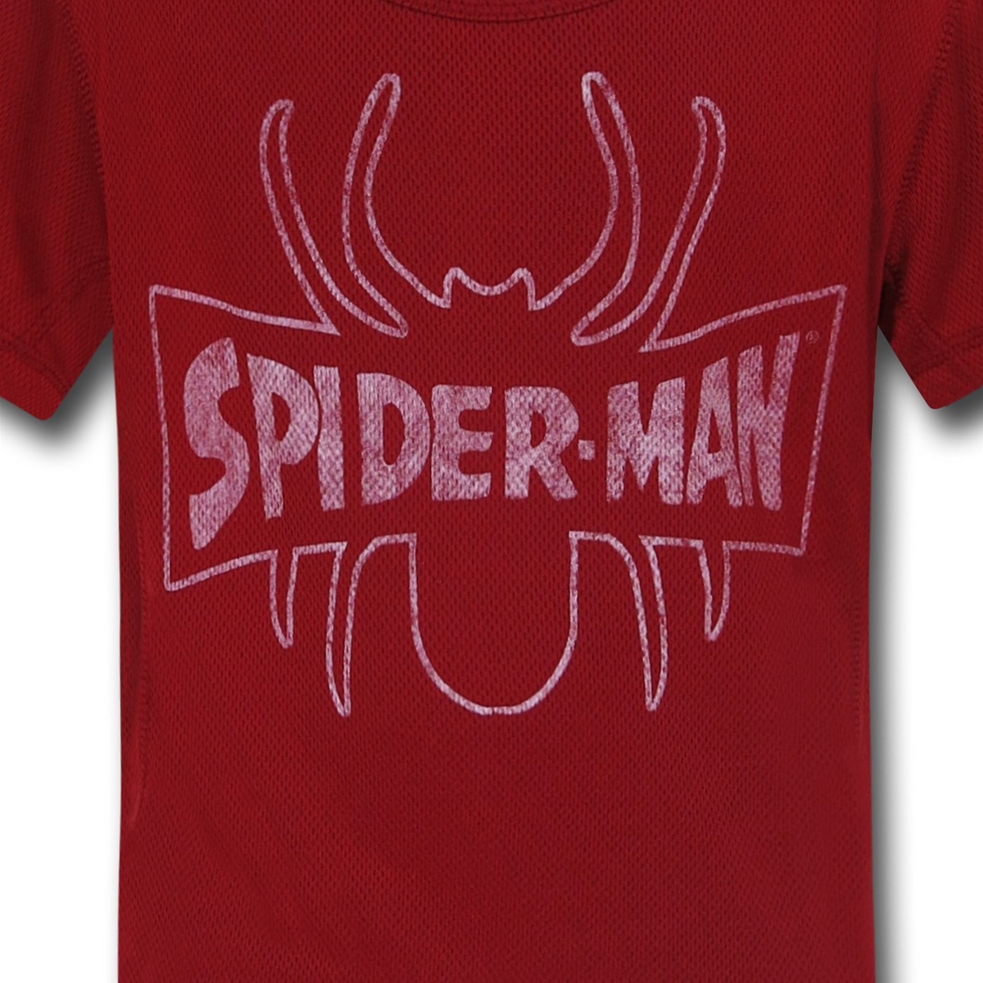 Spiderman Legs Polymesh Kids T-Shirt