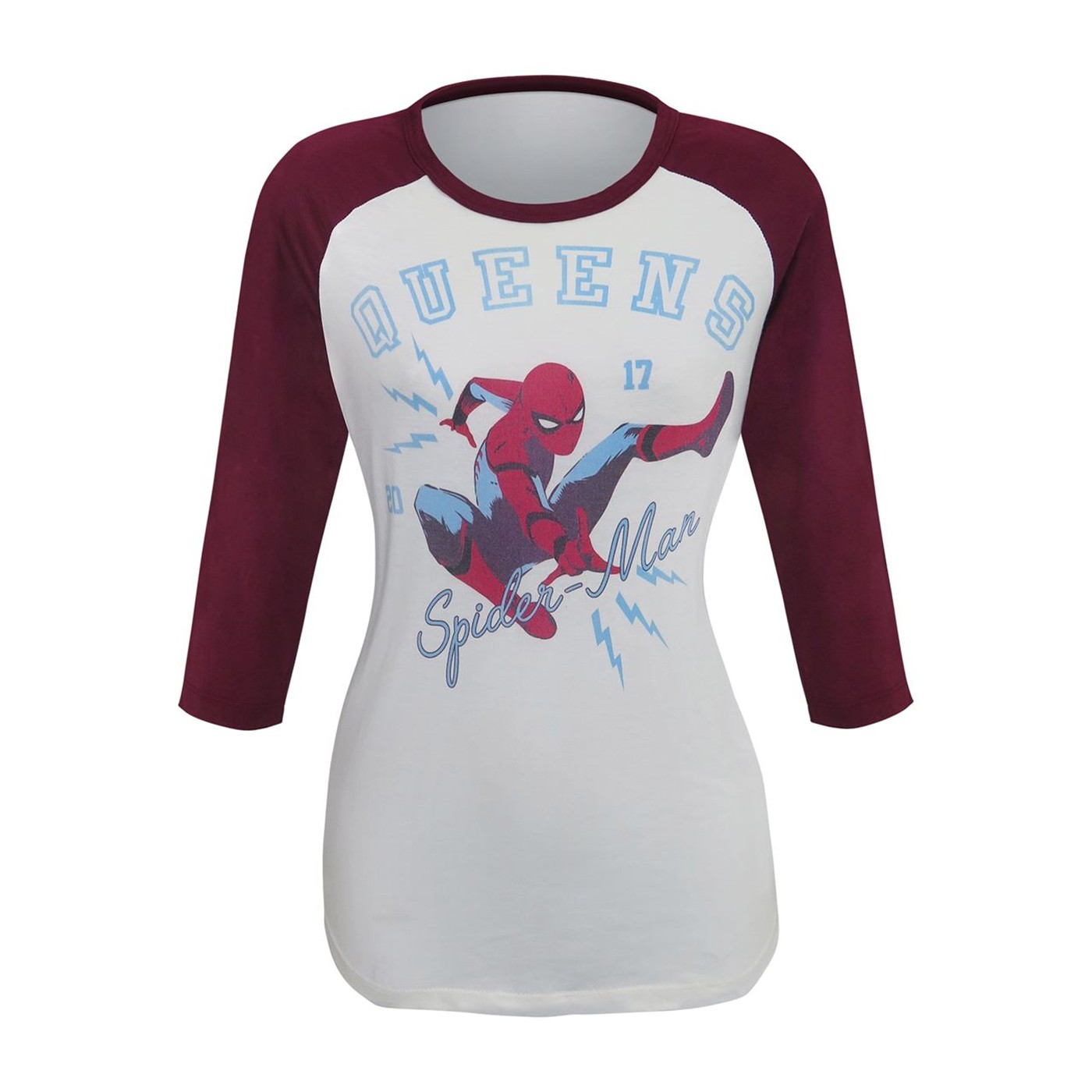 Spider-Man Homecoming Women's Baseball T-Shirt