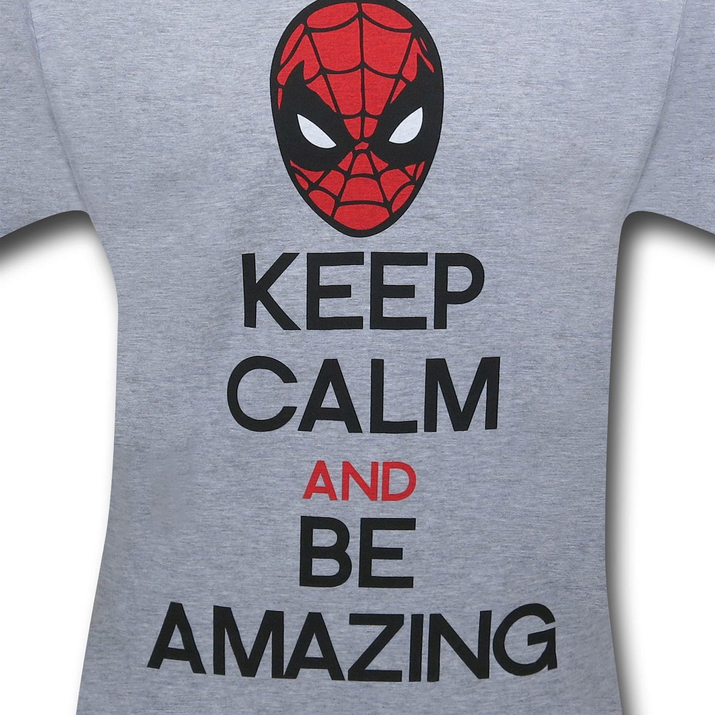Spiderman Keep Calm Be Amazing 30 Single T-Shirt