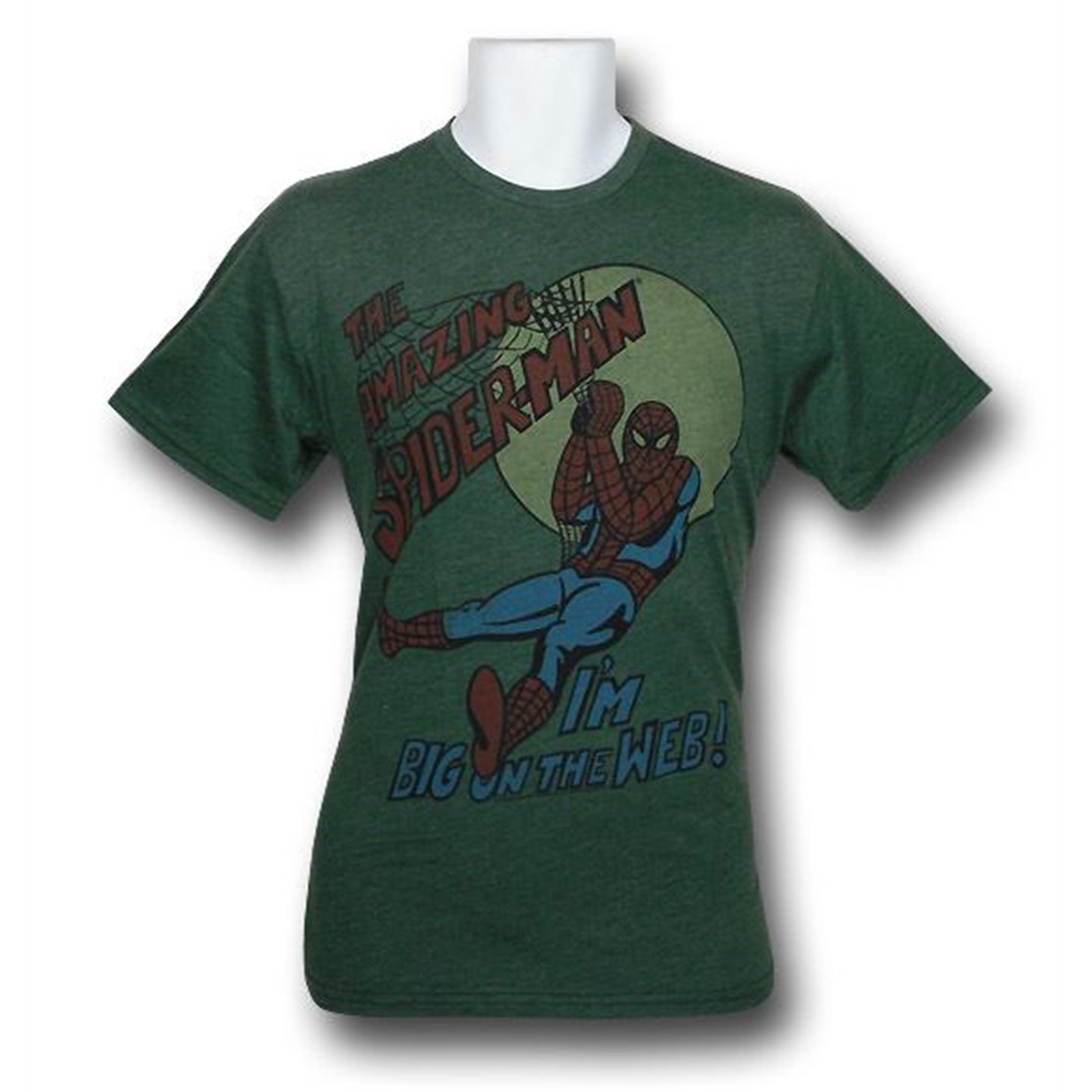 Spiderman Big On Web Junk Food T-Shirt
