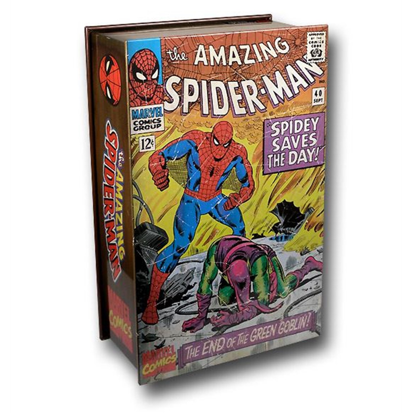 Spiderman #40 Cover T-Shirt In A Box