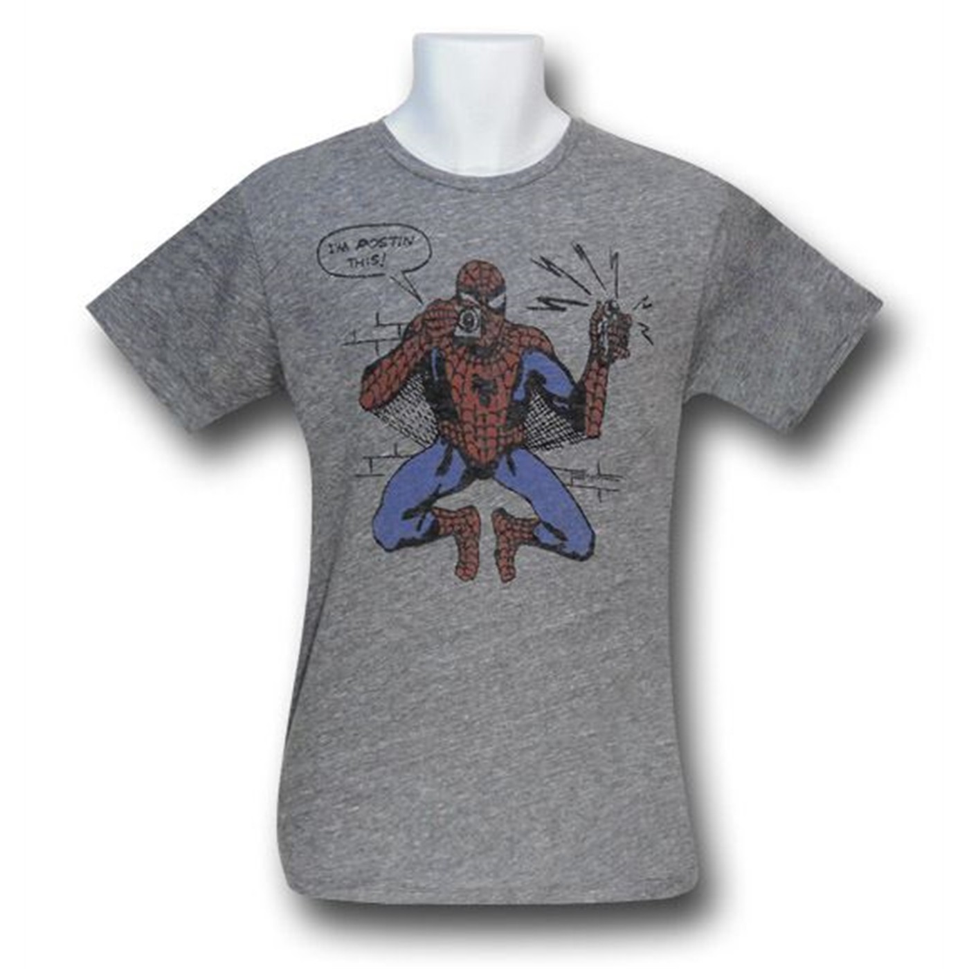 Spiderman Picture Day Junk Food T-Shirt