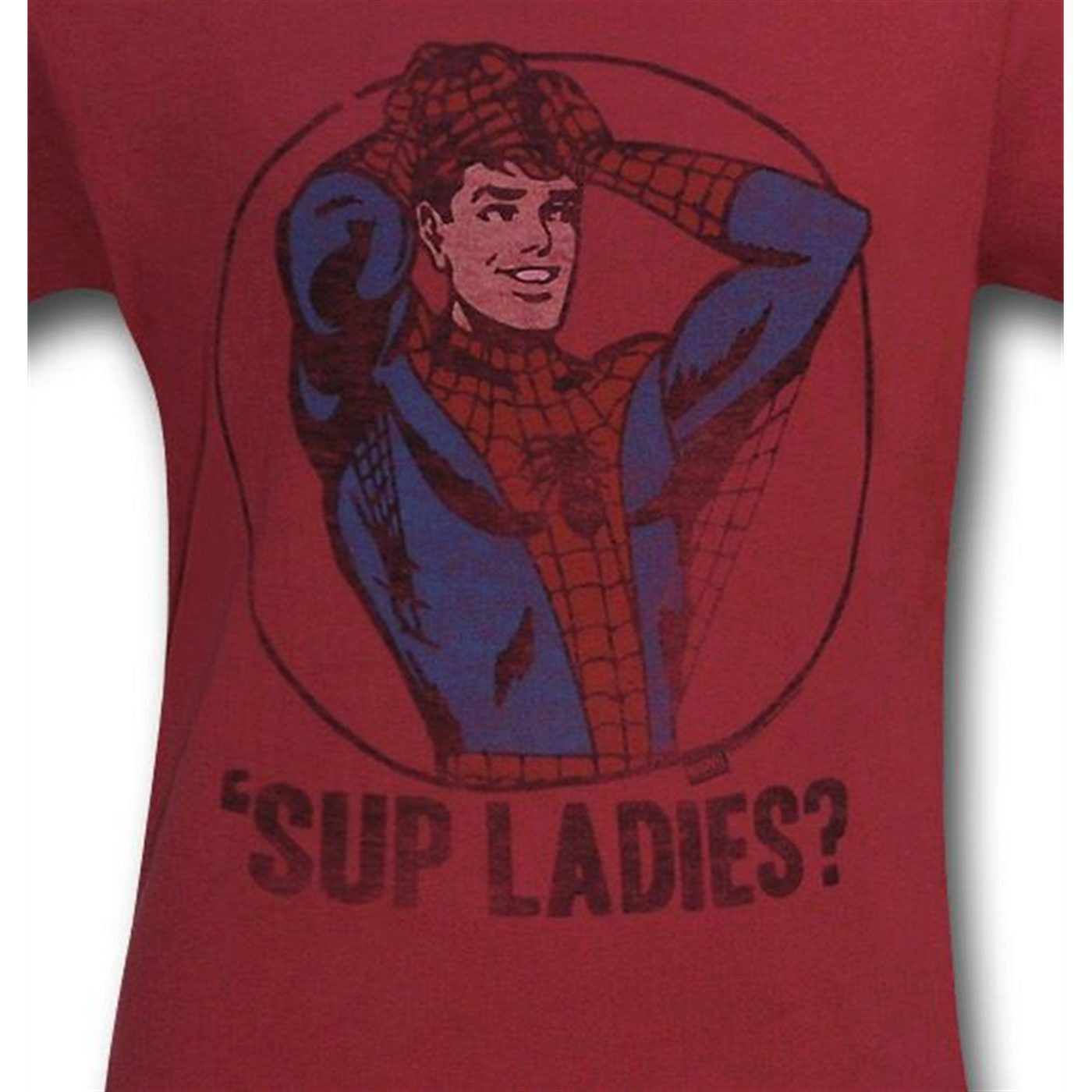Spiderman 'Sup Ladies Junk Food T-Shirt