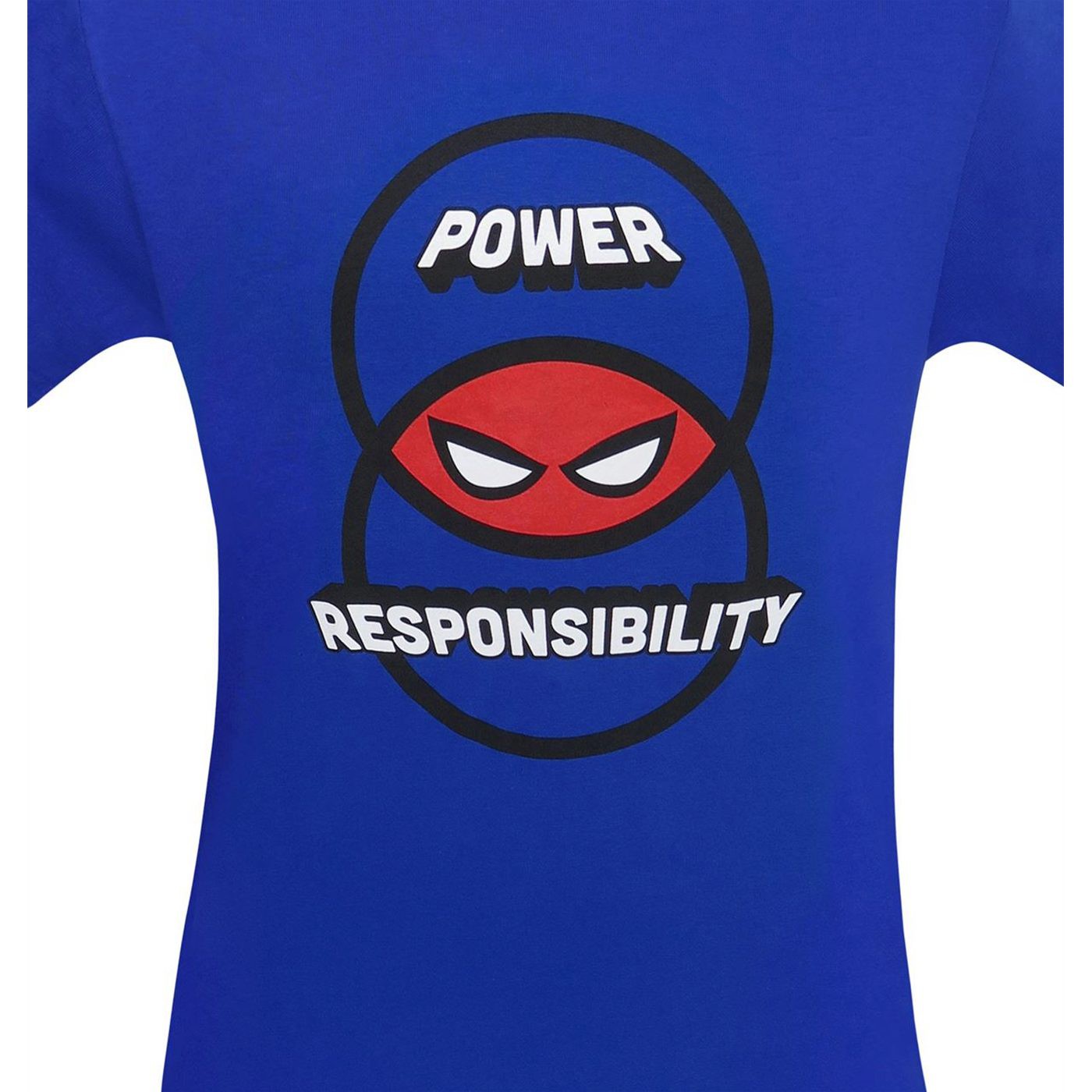 Venn Diagram Power & Responsibility Men's T-Shirt