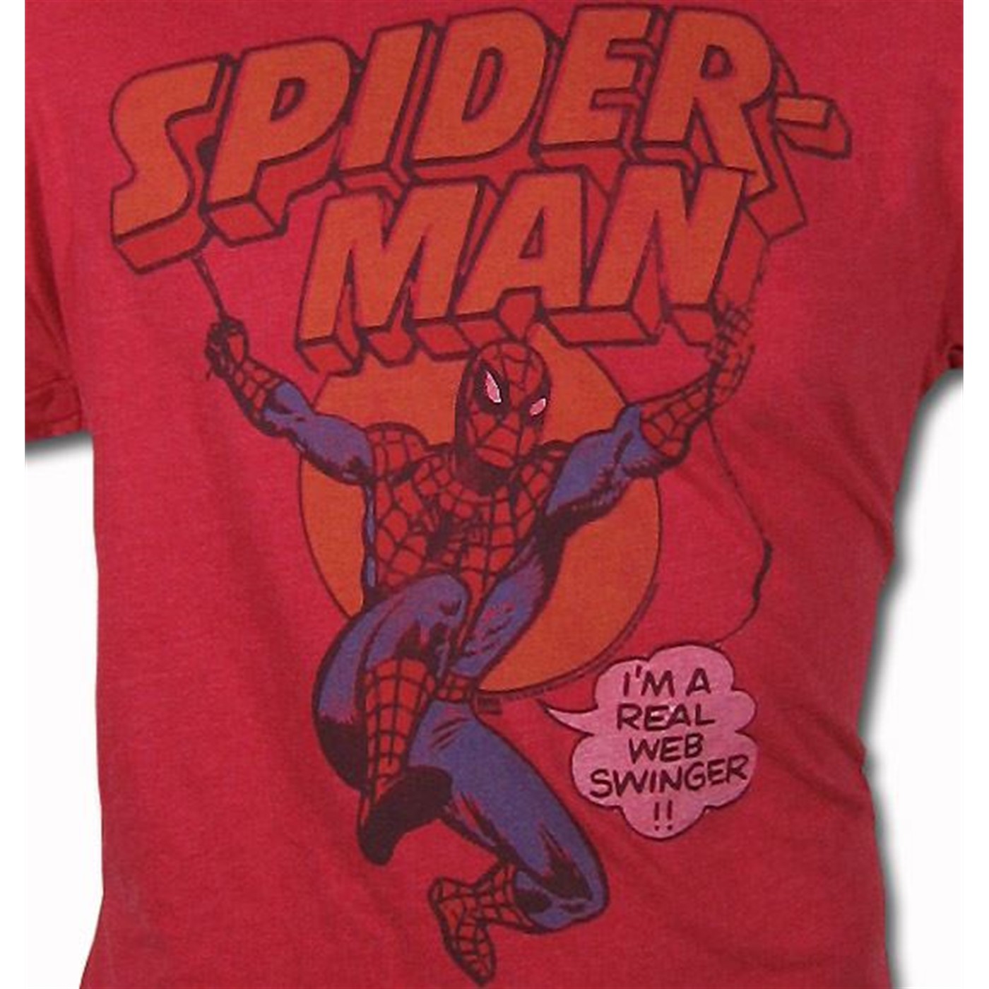 Spiderman Junk Food Salmon T-Shirt