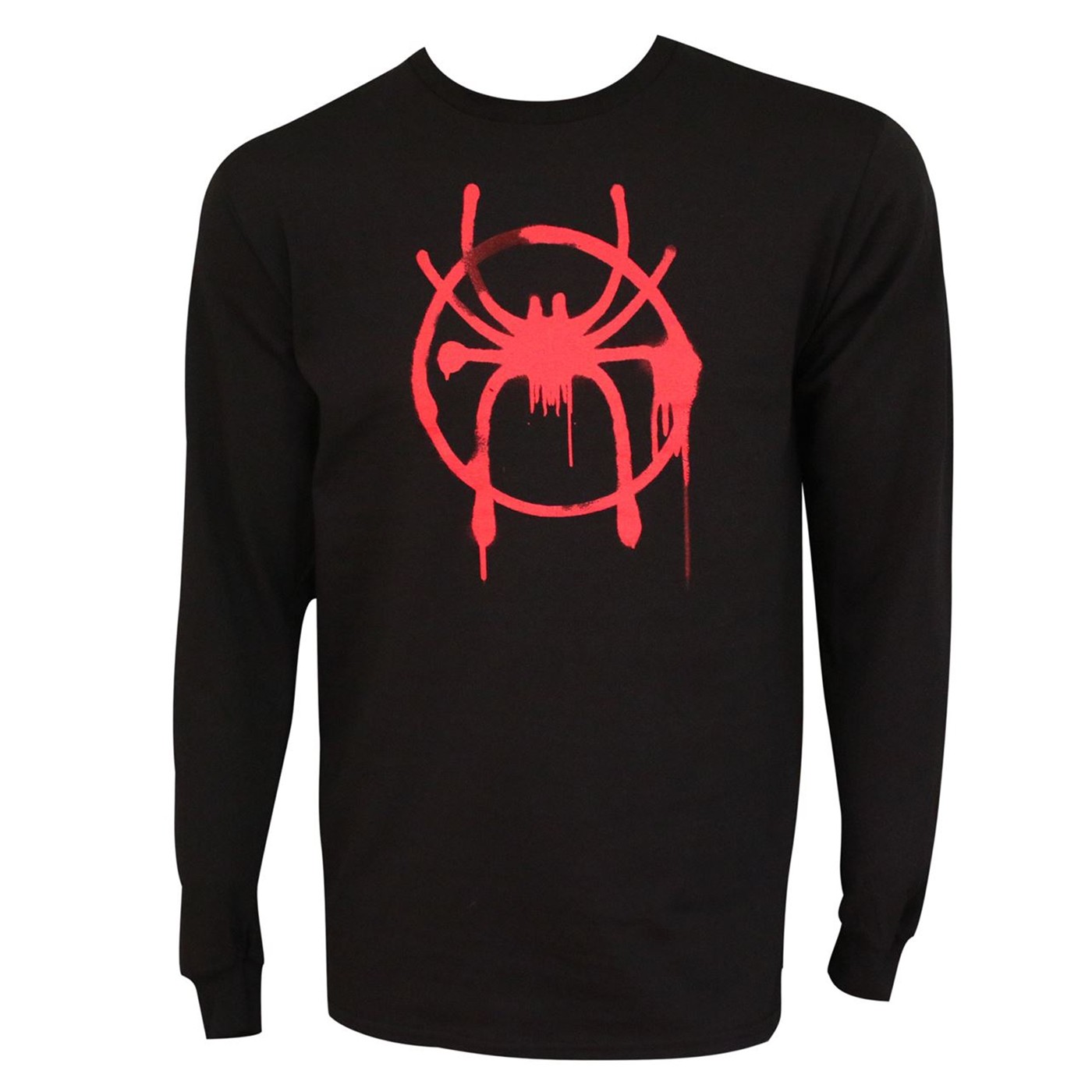 Spider-Man Into The Spider-Verse Logo Men's Long Sleeve T-Shirt