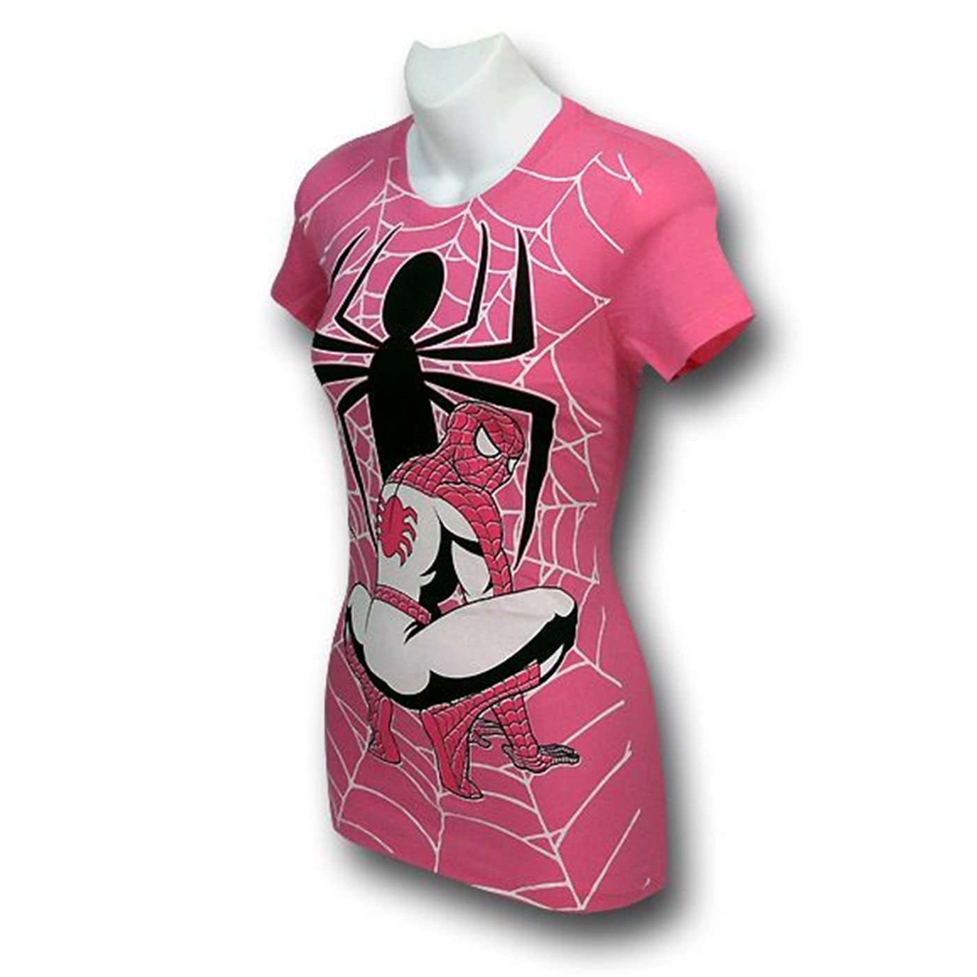 Spiderman Pink Spidey Women's T-Shirt