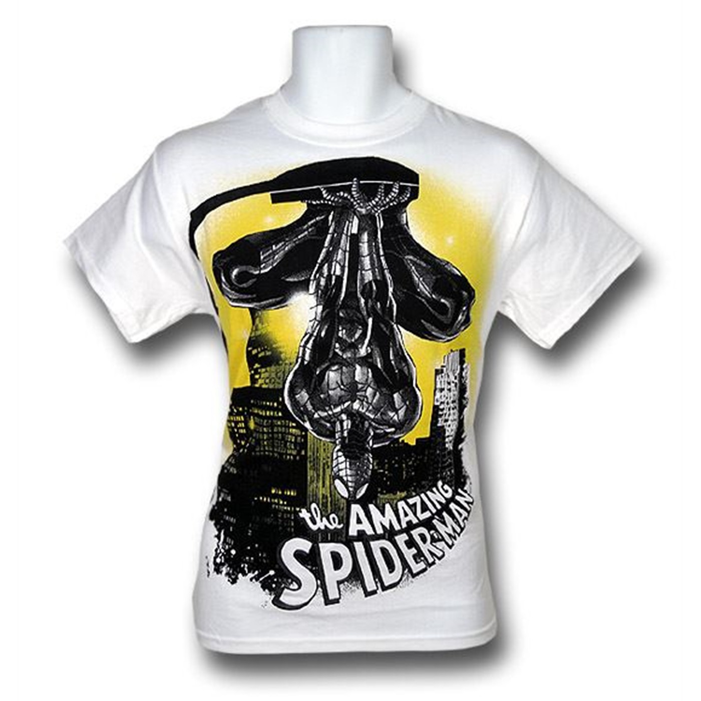 Spiderman Street Lamp Perspective T-Shirt