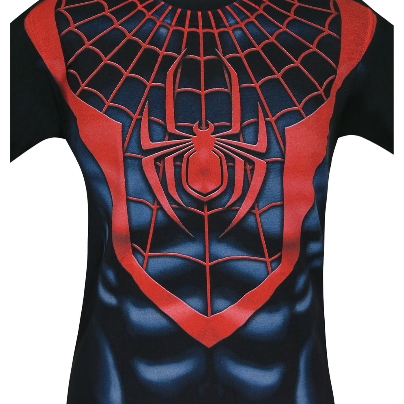 Ultimate Spider-Man Black Red Costume T-Shirt
